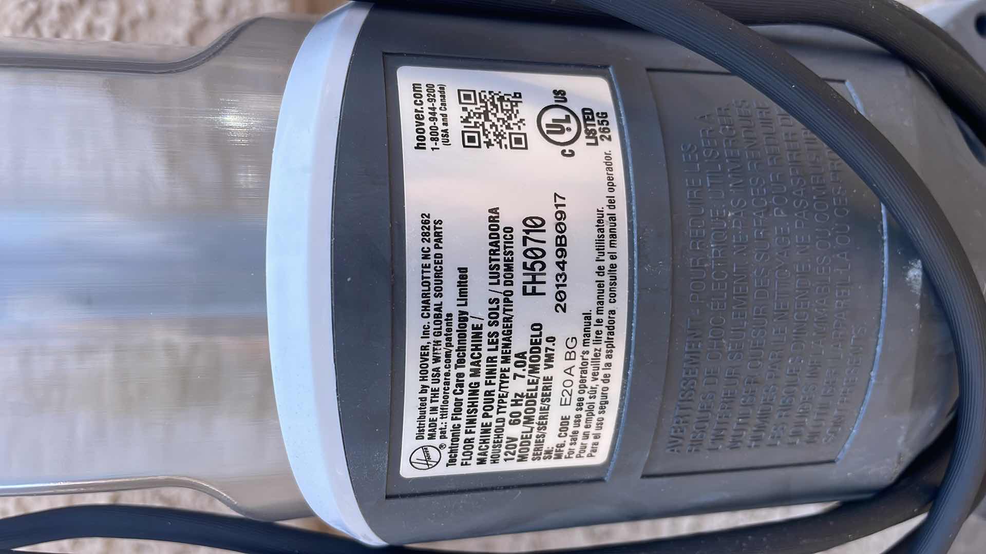 Photo 1 of HOOVER POWER DASH PET