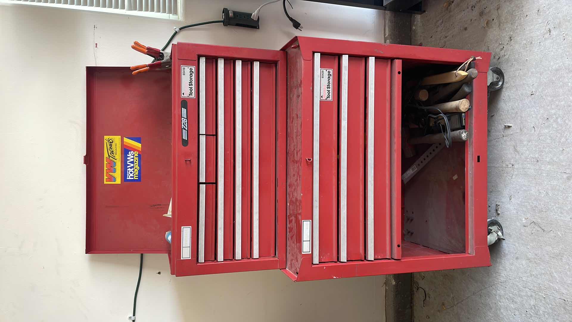 Photo 1 of CRAFTSMAN TOOL BOX WITH CONTENTS