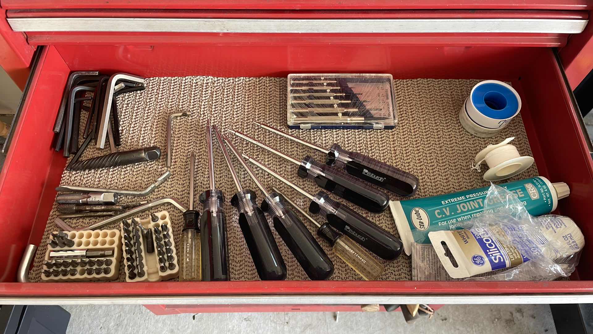 Photo 1 of CRAFTSMAN TOOL BOX WITH CONTENTS