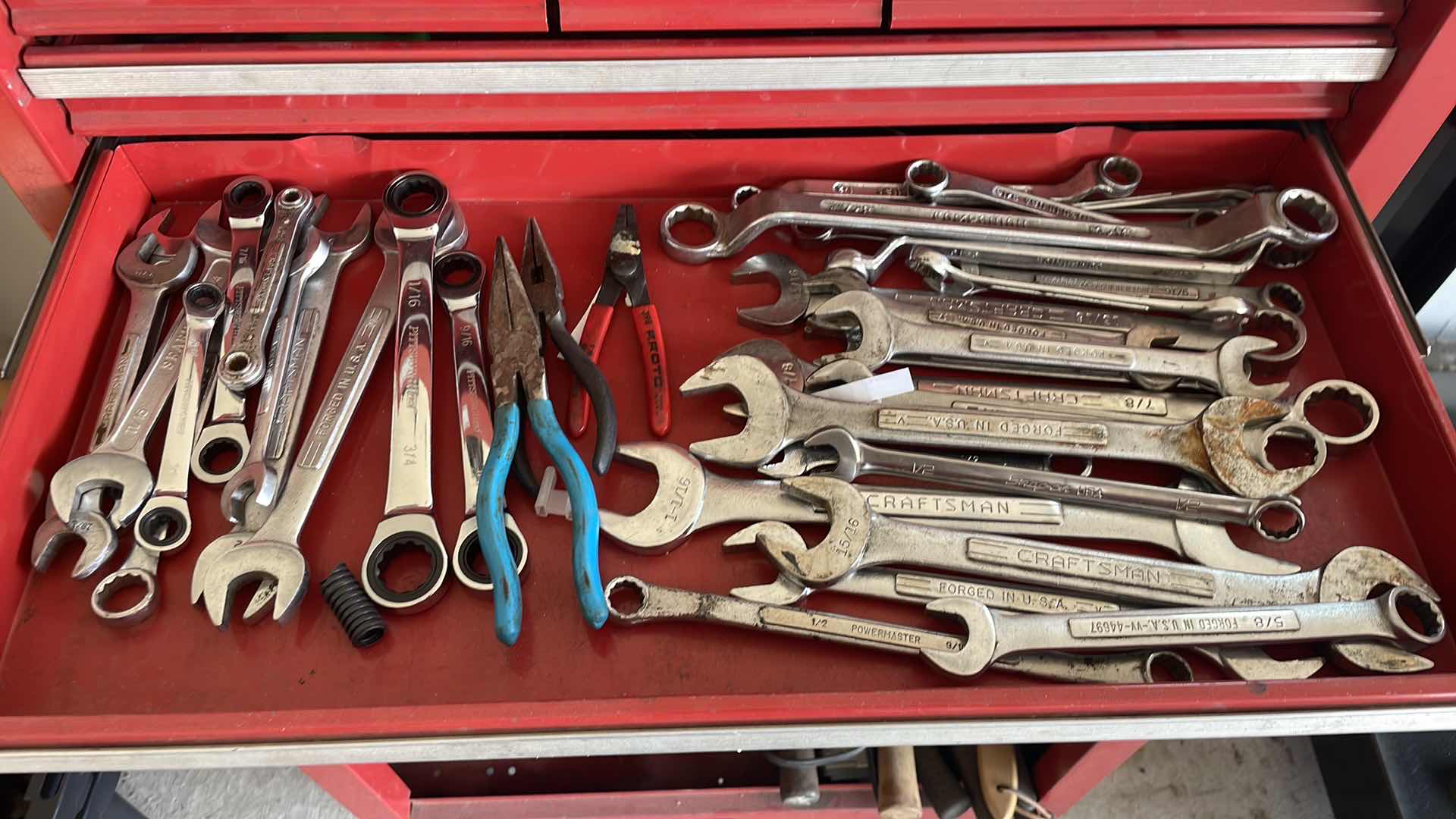 Photo 1 of CRAFTSMAN TOOL BOX WITH CONTENTS