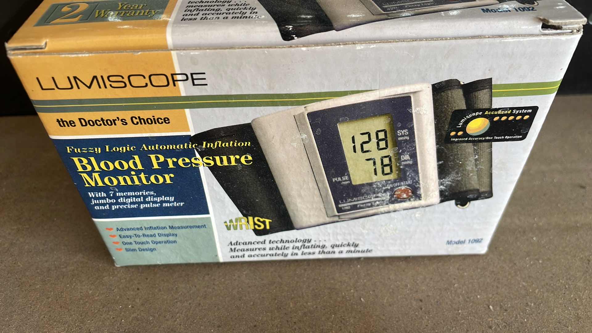 Photo 1 of BLOOD PRESSURE MONITOR