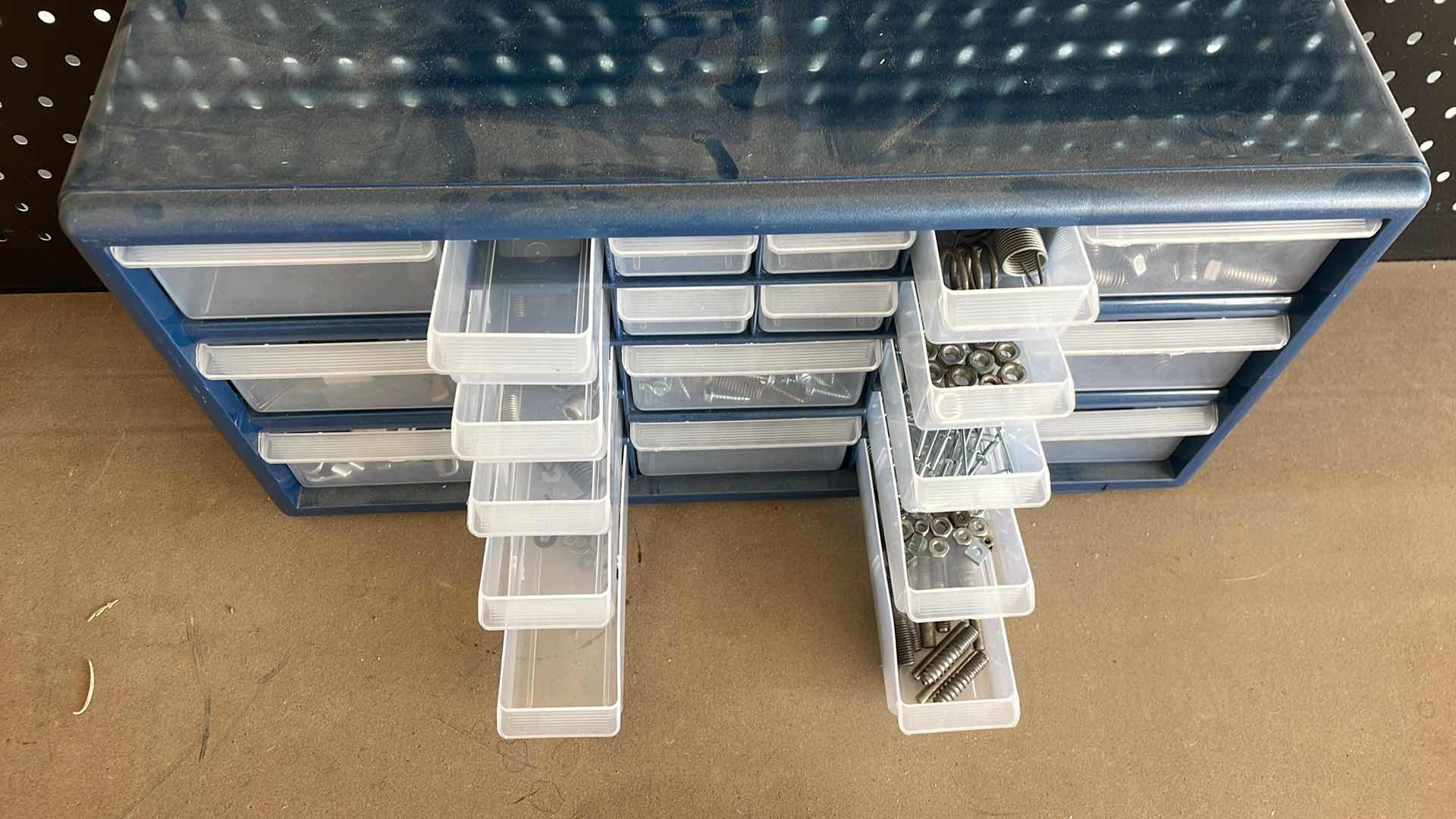 Photo 1 of 22 DRAWER STORAGE BIN WITH CONTENTS