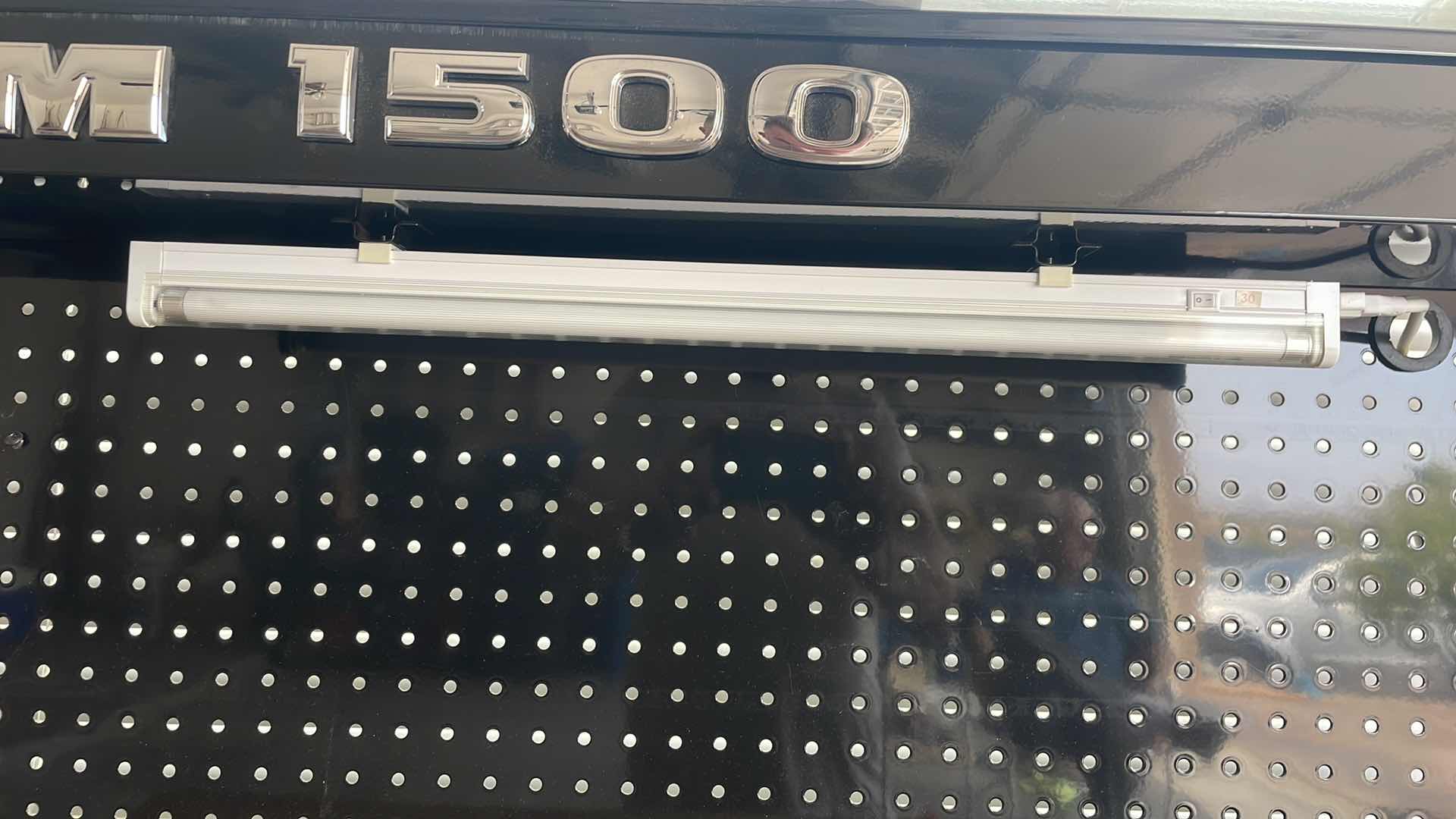 Photo 1 of KOBALT WORK BENCH AND TOOLBOX WITH LIGHT AND POWER STRIP 45”x24”x63” CRAFTSMAN TORQUE WRENCH BLUE POINT ADJUSTABLE GROOVE PLIERS DREMAL