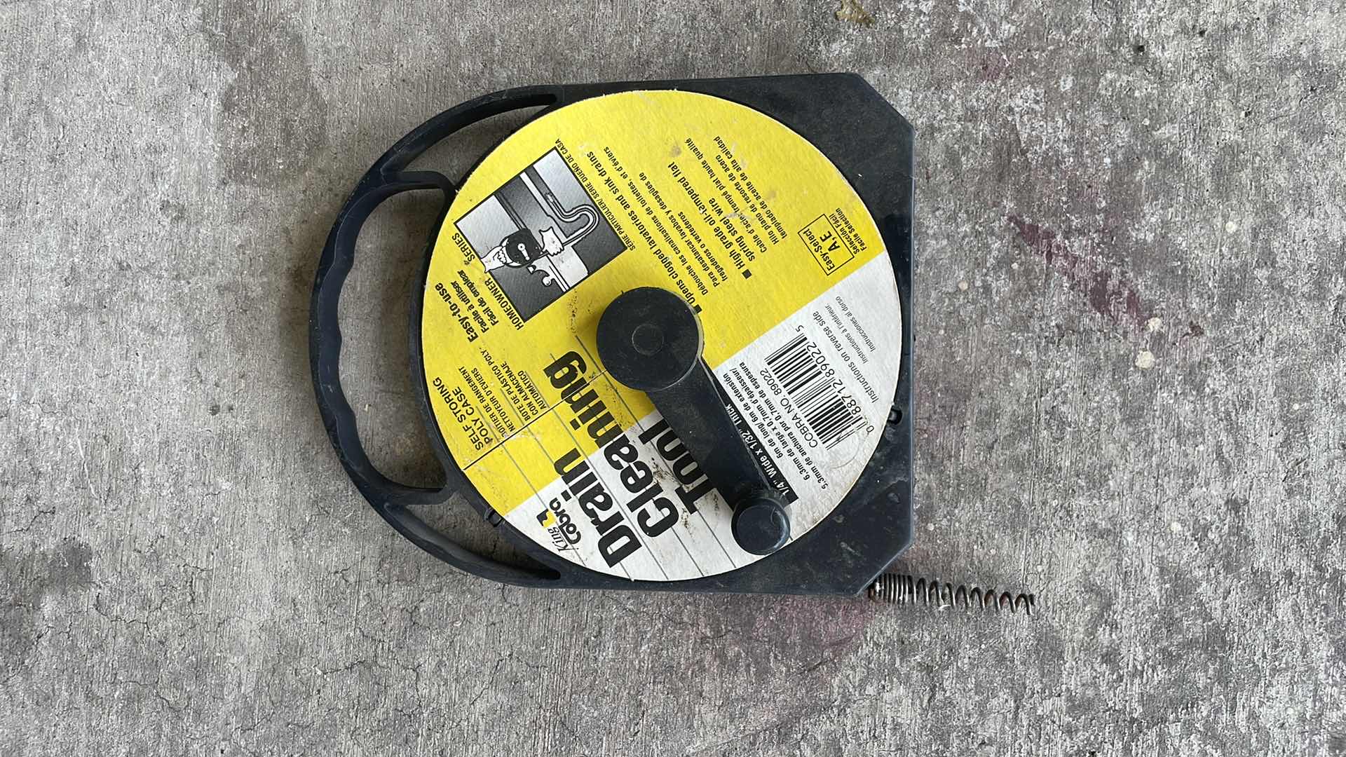 Photo 1 of DRAIN UNCLOGGING TOOLS