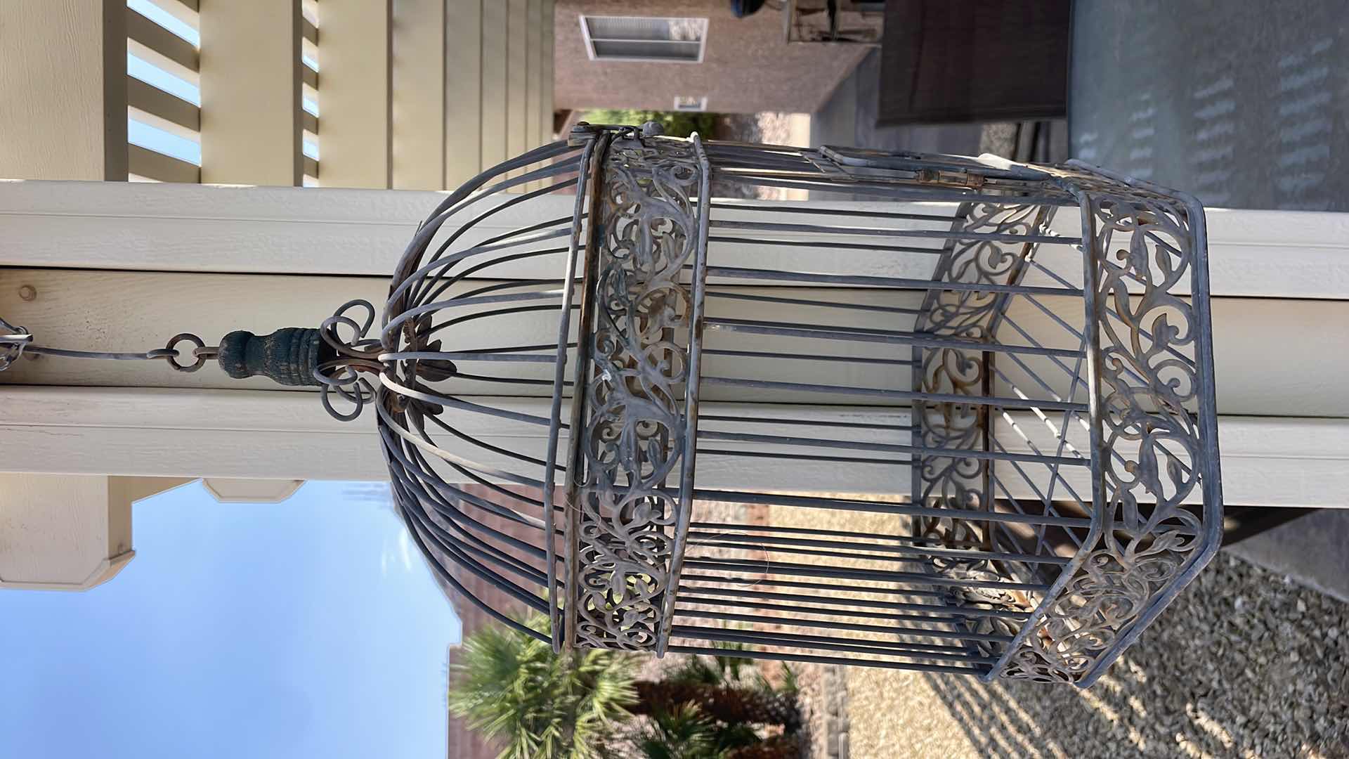 Photo 2 of HANGING BIRD CAGE DECOR