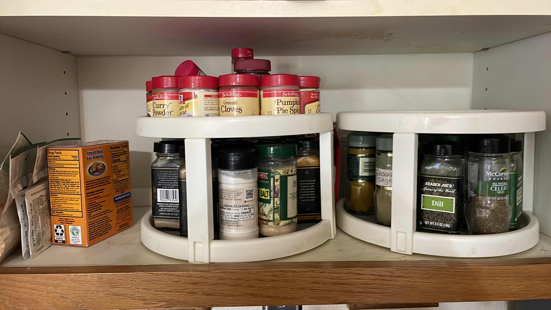 Photo 1 of SPICES AND SEASONING SHELVES