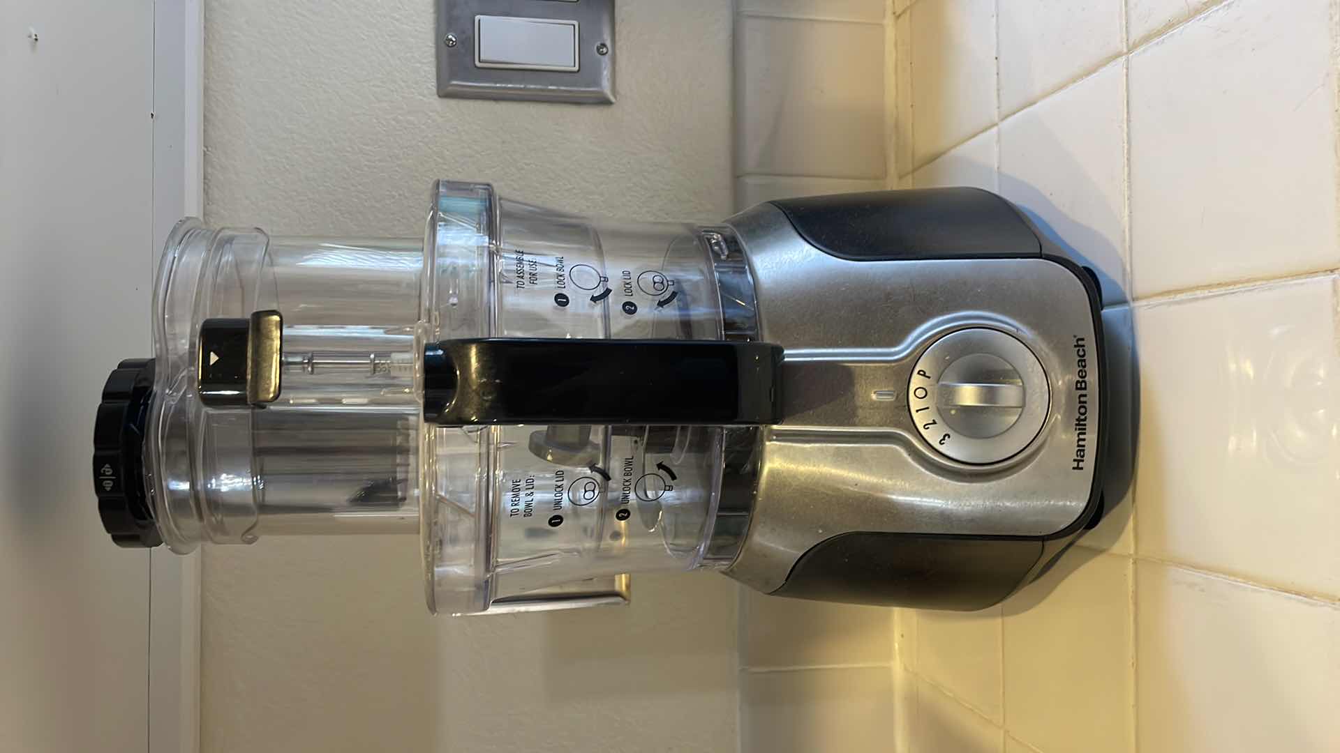 Photo 1 of HAMILTON BEACH DELUXE FOOD PROCESSOR