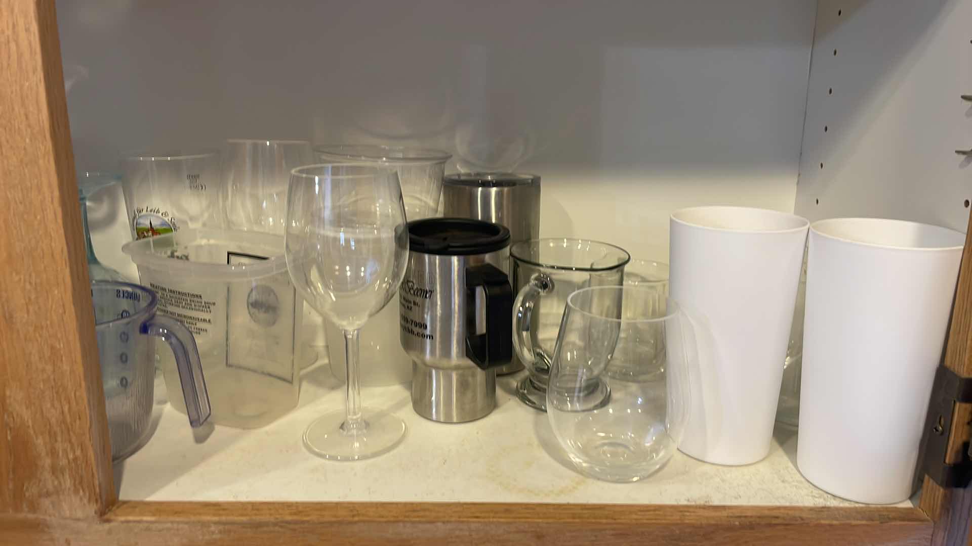 Photo 1 of PLASTIC STORAGE CONTAINERS GLASSES