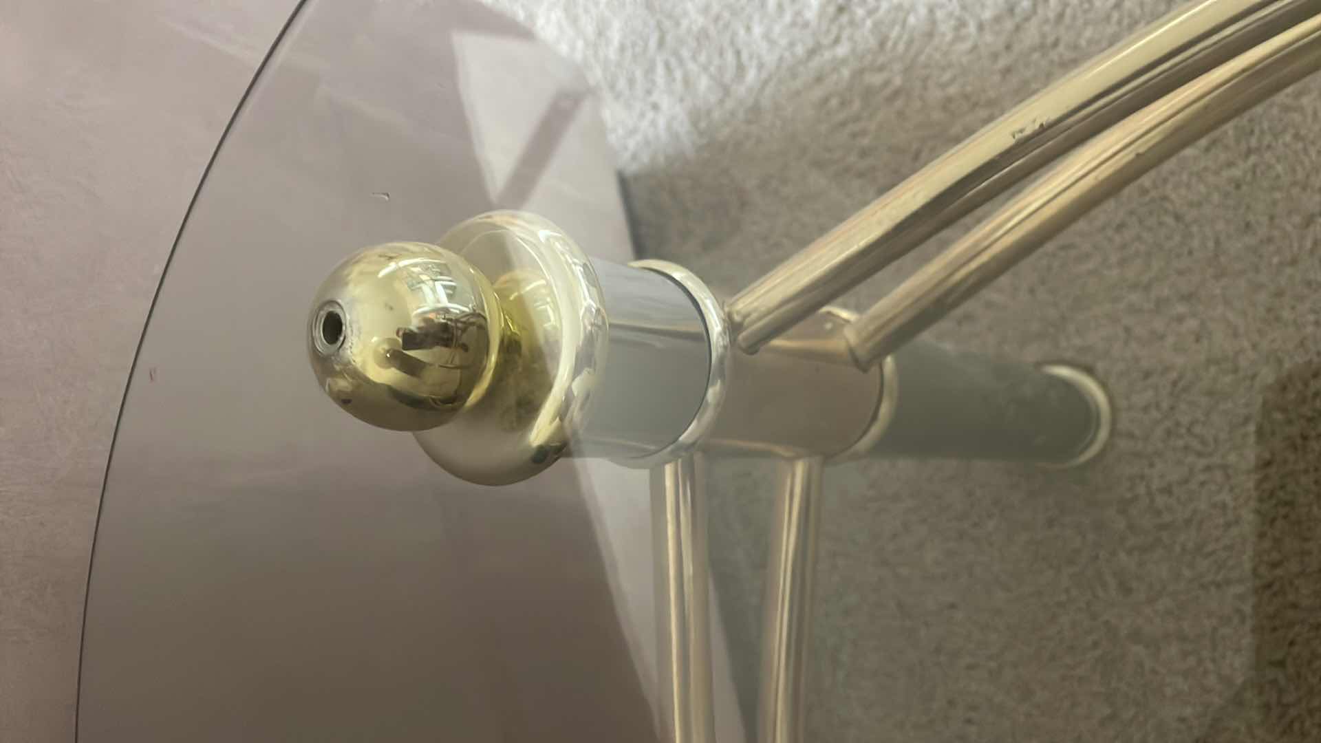 Photo 5 of GLASS END TABLE 26”x26” WITH 30”LAMP