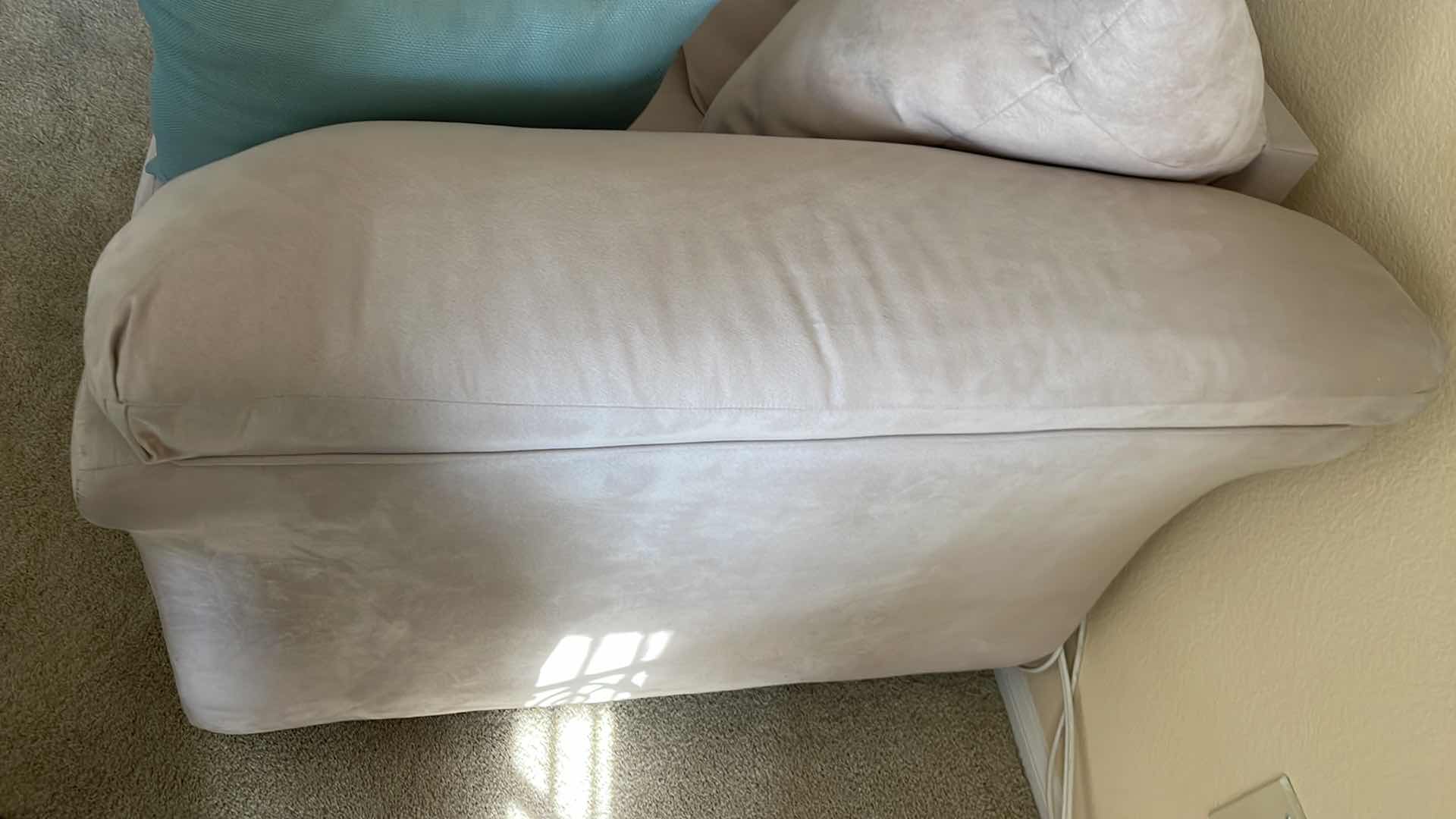 Photo 3 of SUADE SOFA 88”x 38”