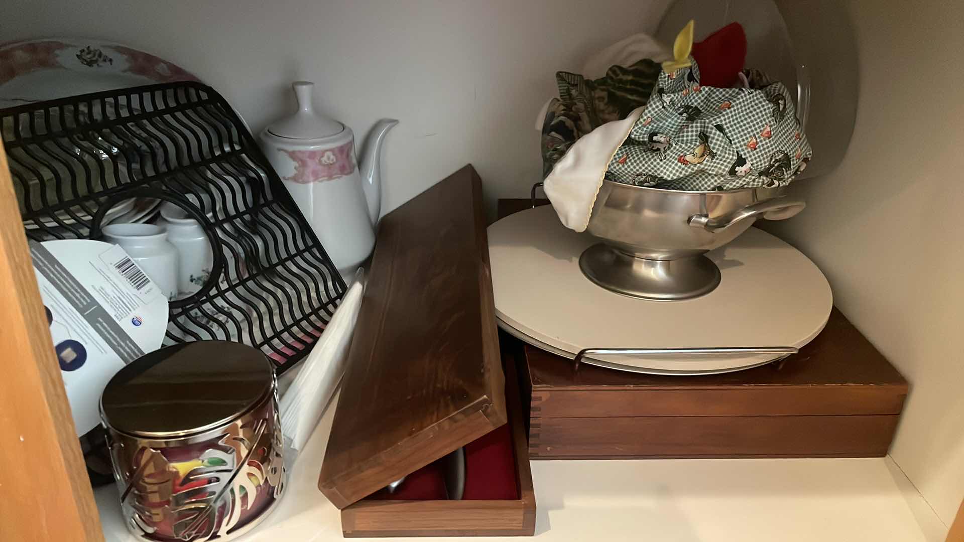 Photo 1 of MISC PLATES AND ALL CONTENTS IN CABINETS