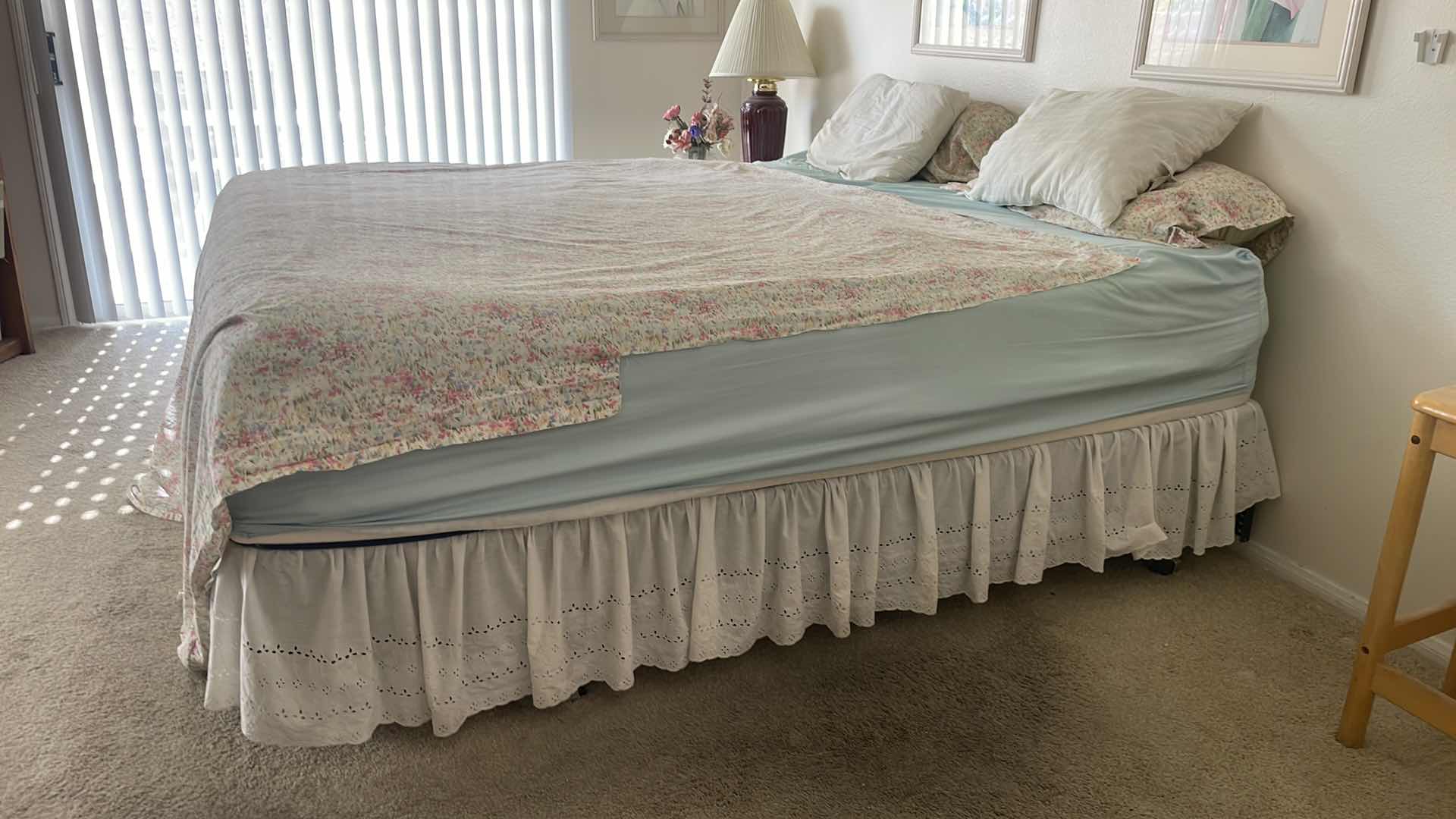 Photo 1 of CALIFORNIA KING BEAUTYREST RECHARGE MARQUIS COLLECTION MATTRESS BOX SPRINGS AND BEDFRAME