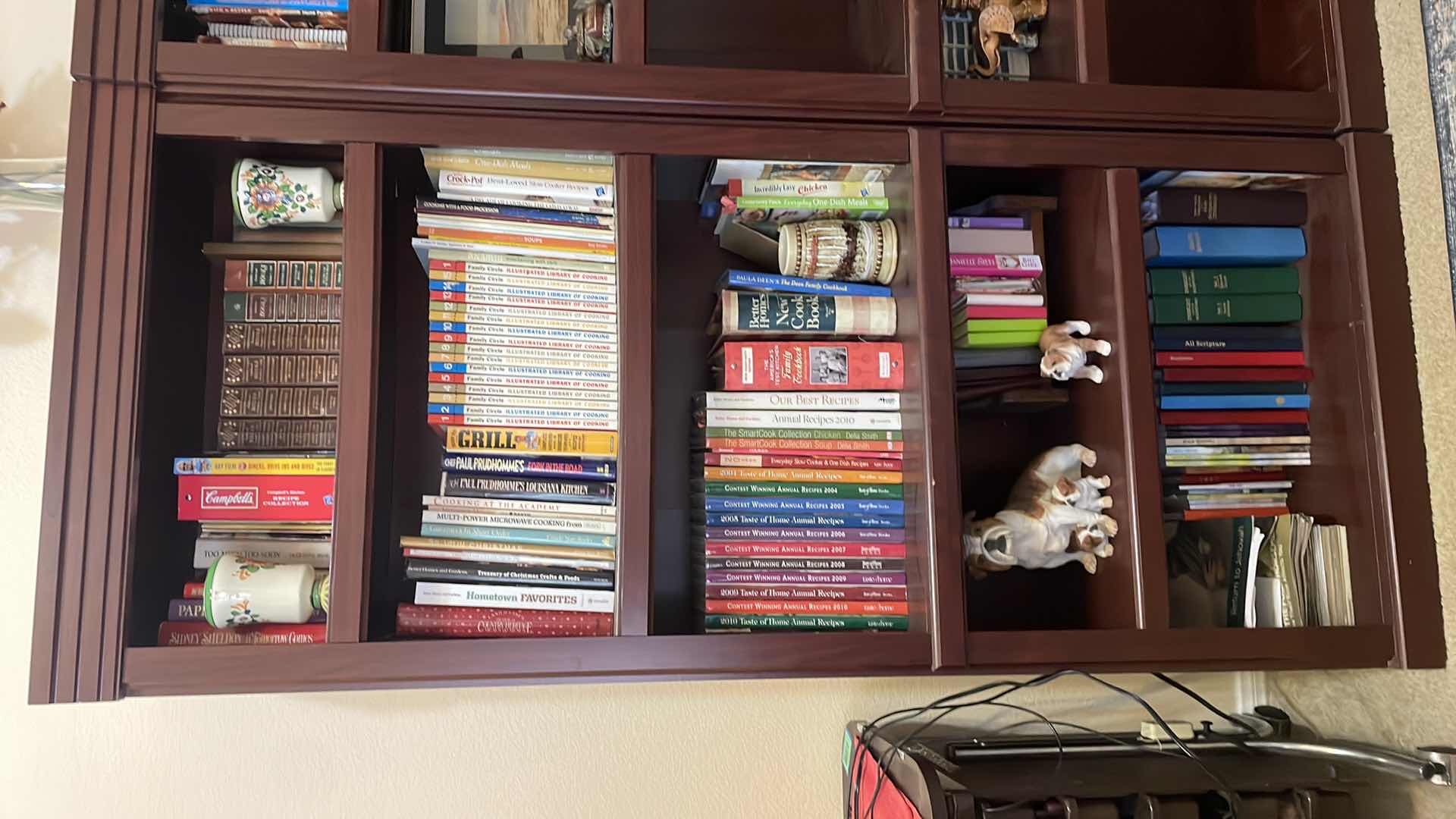 Photo 1 of BOOKCASE 30”x13”x71” FAITH BASED BOOKS COOK BOOKS