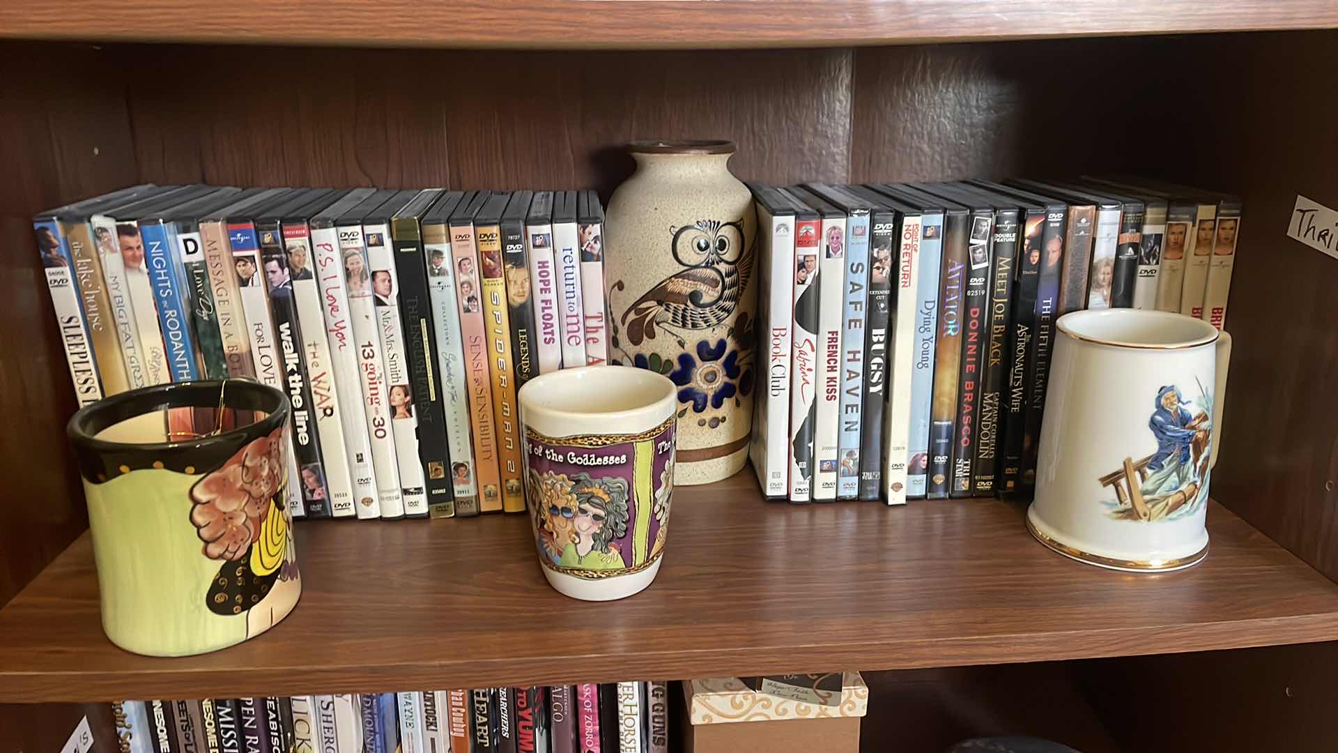 Photo 1 of BOOKCASE WITH CONTENTS 29”x12”x32” MOVIES THRILLERS & LOVE STORIES & WESTERNS