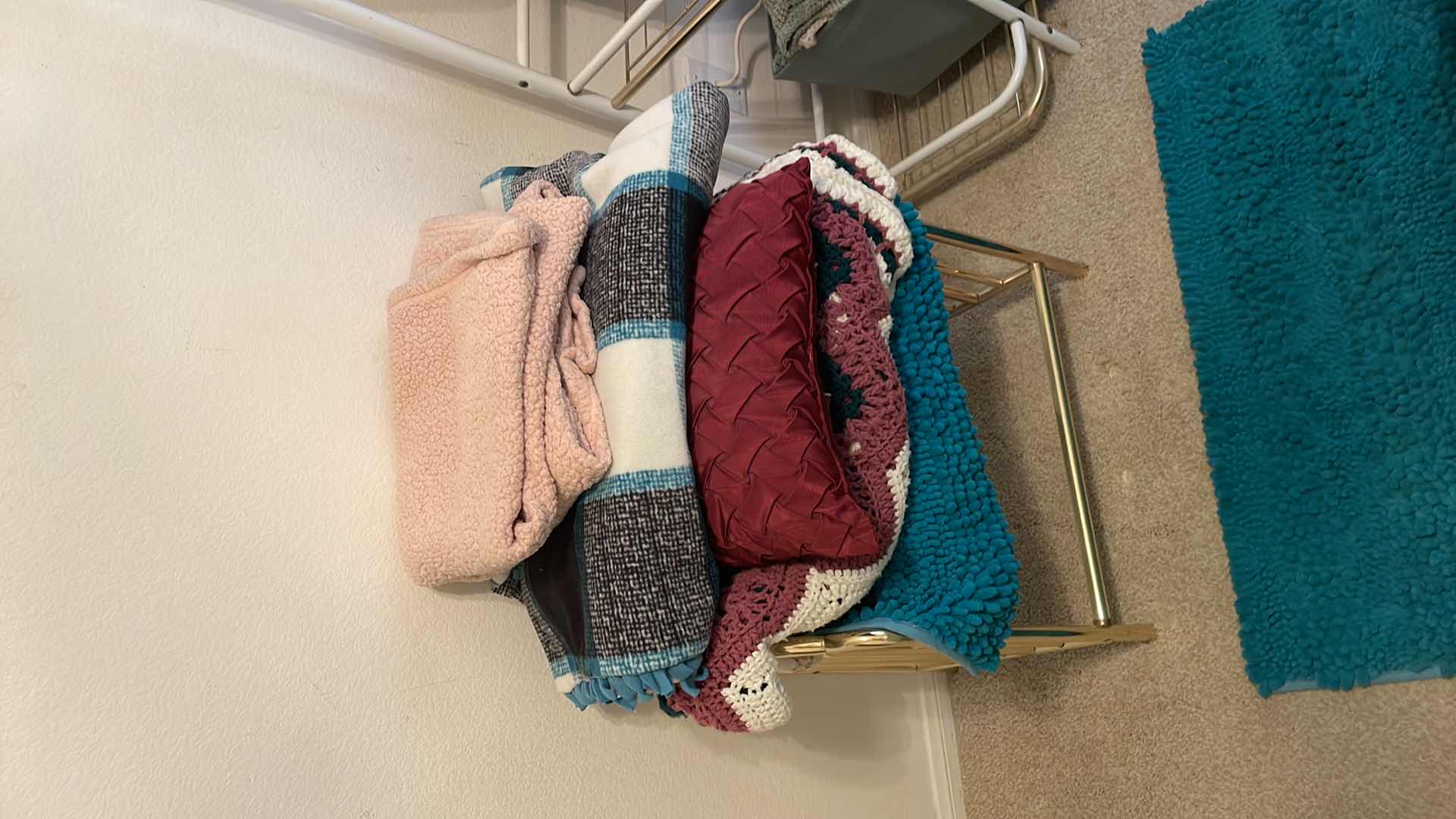 Photo 1 of METAL RACKS WITH CONTENTS