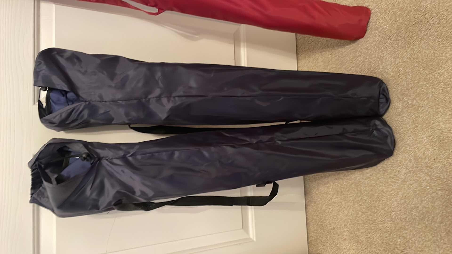 Photo 1 of FOLDING CHAIRS IN BAGS AND SPORTS TYPE UMBRELLA BRAND NEW