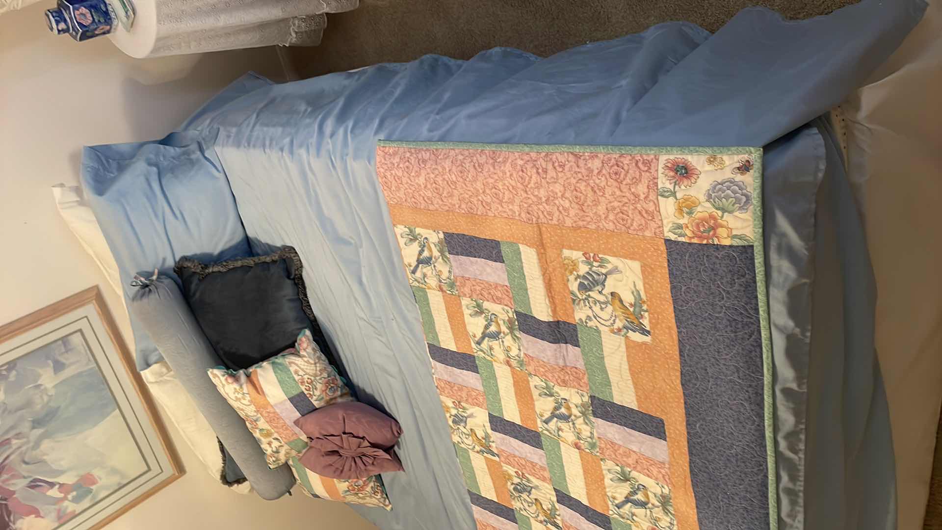 Photo 1 of ASTOR PILLOW TOP QUEEN MATTRESS AND FRAME ONLY SLEPT ON 3 TIMES  SPARE BEDROOM SET