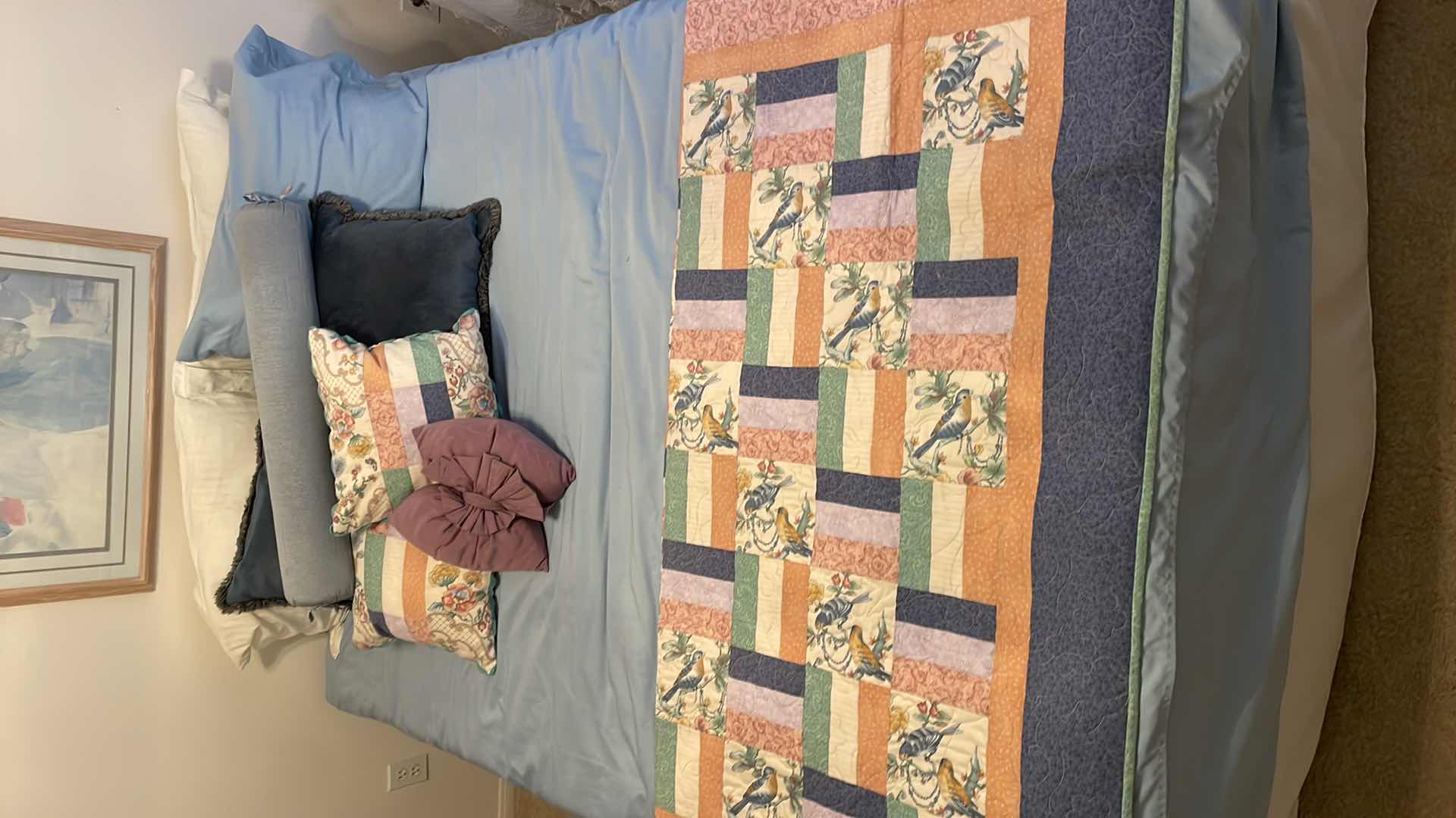 Photo 1 of ASTOR PILLOW TOP QUEEN MATTRESS AND FRAME ONLY SLEPT ON 3 TIMES  SPARE BEDROOM SET