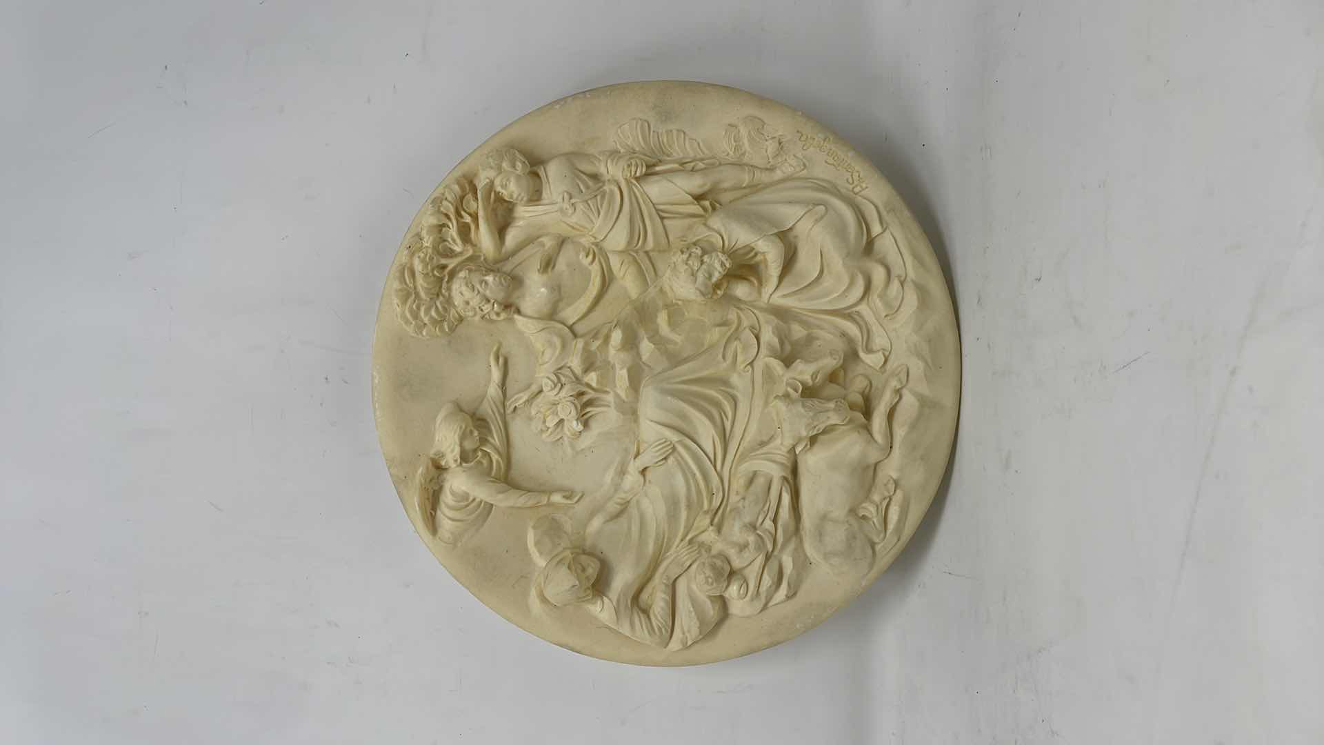 Photo 1 of THE NATIVITY LA NATIVITA IVORY ALABASTER STUDIO DANTE DI VOLTERACICI BF2340