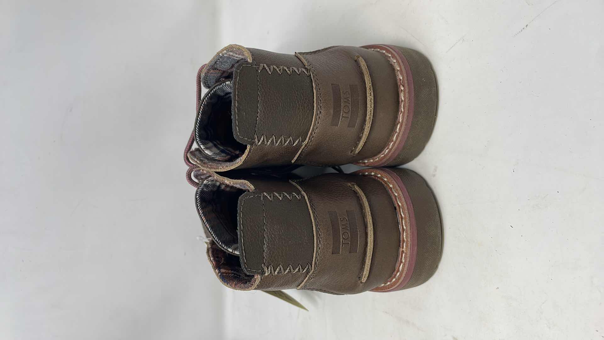 Photo 1 of TOMS DESERT CHUKKA CHOCOLATE LEATHER MENS SIZE 10