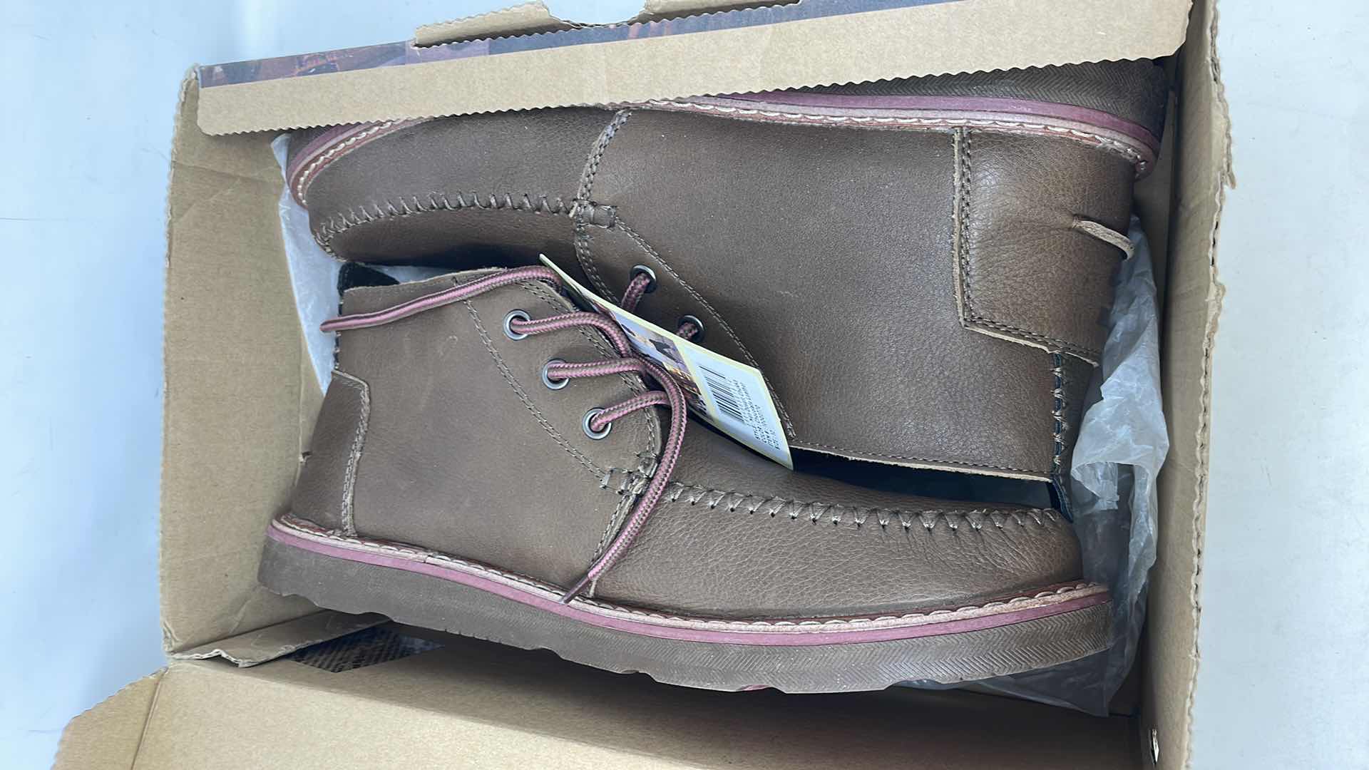 Photo 1 of TOMS DESERT CHUKKA CHOCOLATE LEATHER MENS SIZE 10