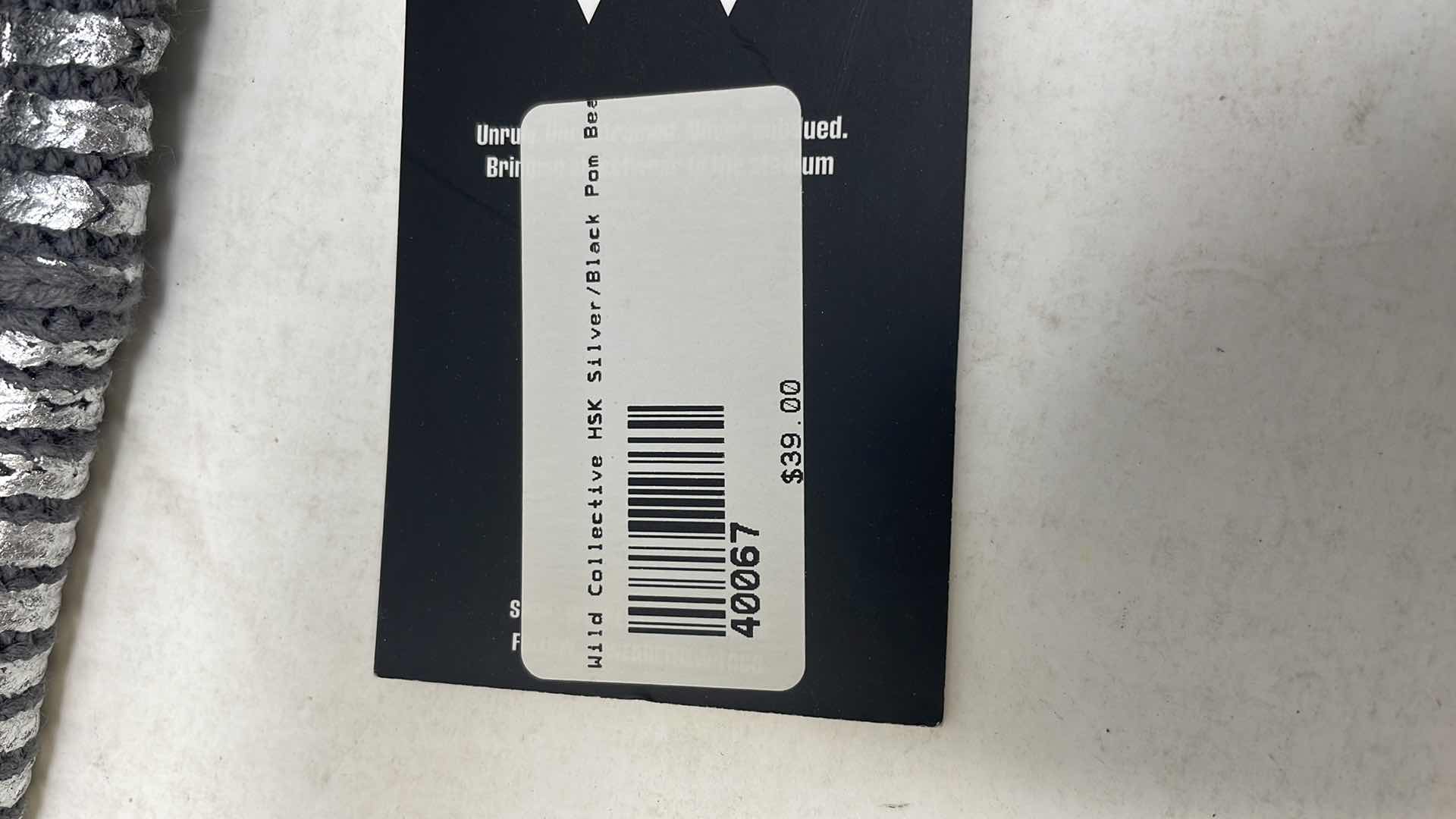 Photo 1 of HENDERSON SILVER KNIGHTS SNAP BACK ZEPHYR LACER COLLECTION HAT AND SILVER AND BLACK POM BEANIE NEW