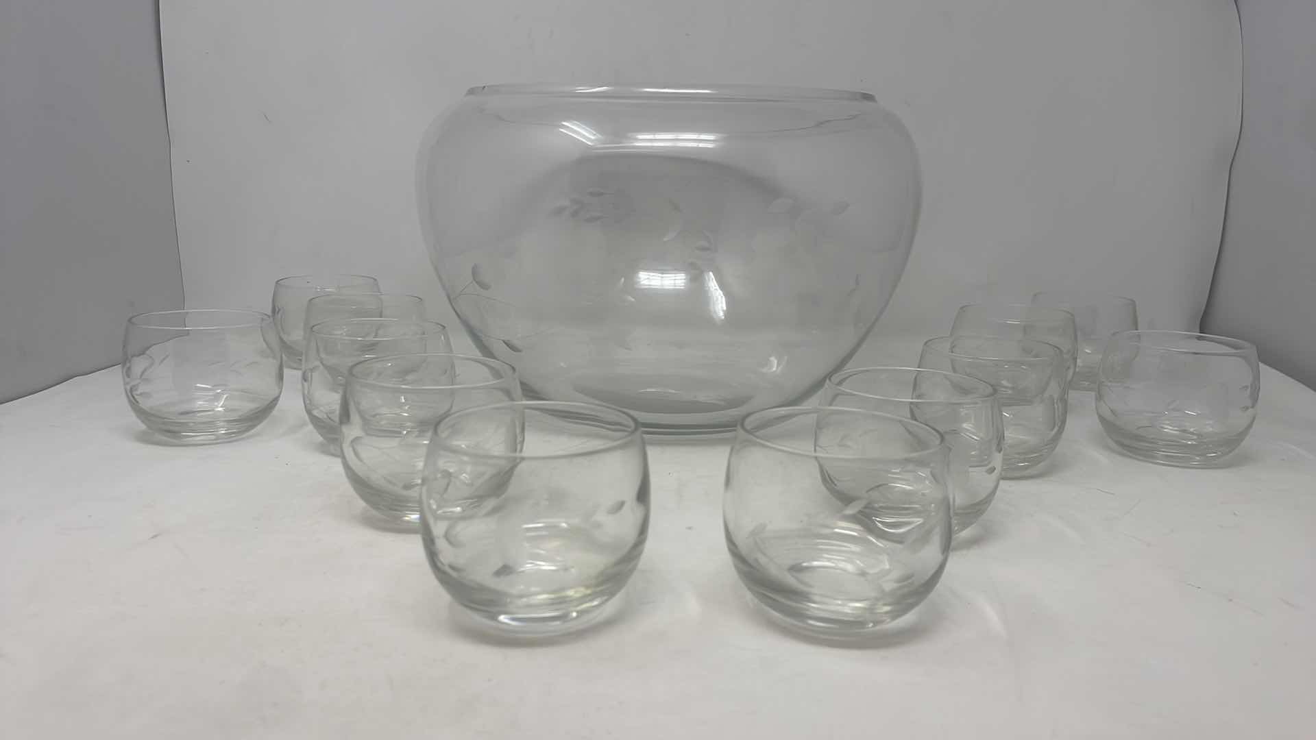 Photo 1 of PRINCESS HOUSE PUNCH BOWL AND 12 CUPS