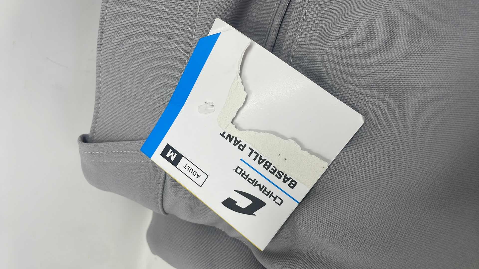 Photo 2 of CHAMPRO BASEBALL PANTS MENS ADULT MEDIUM GRAY (2)