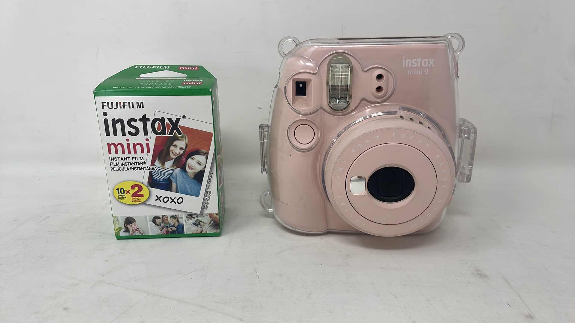 Photo 1 of INSTAX MINI 9 WITH CLEAR CASE AND FILM