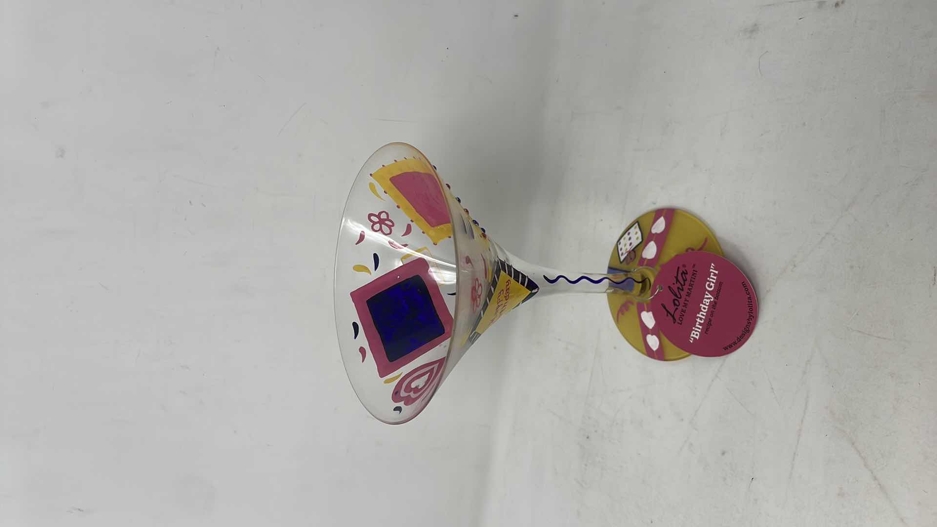 Photo 1 of LOLITA LOVE MY MARTINI GLASS, BIRTHDAY GIRL