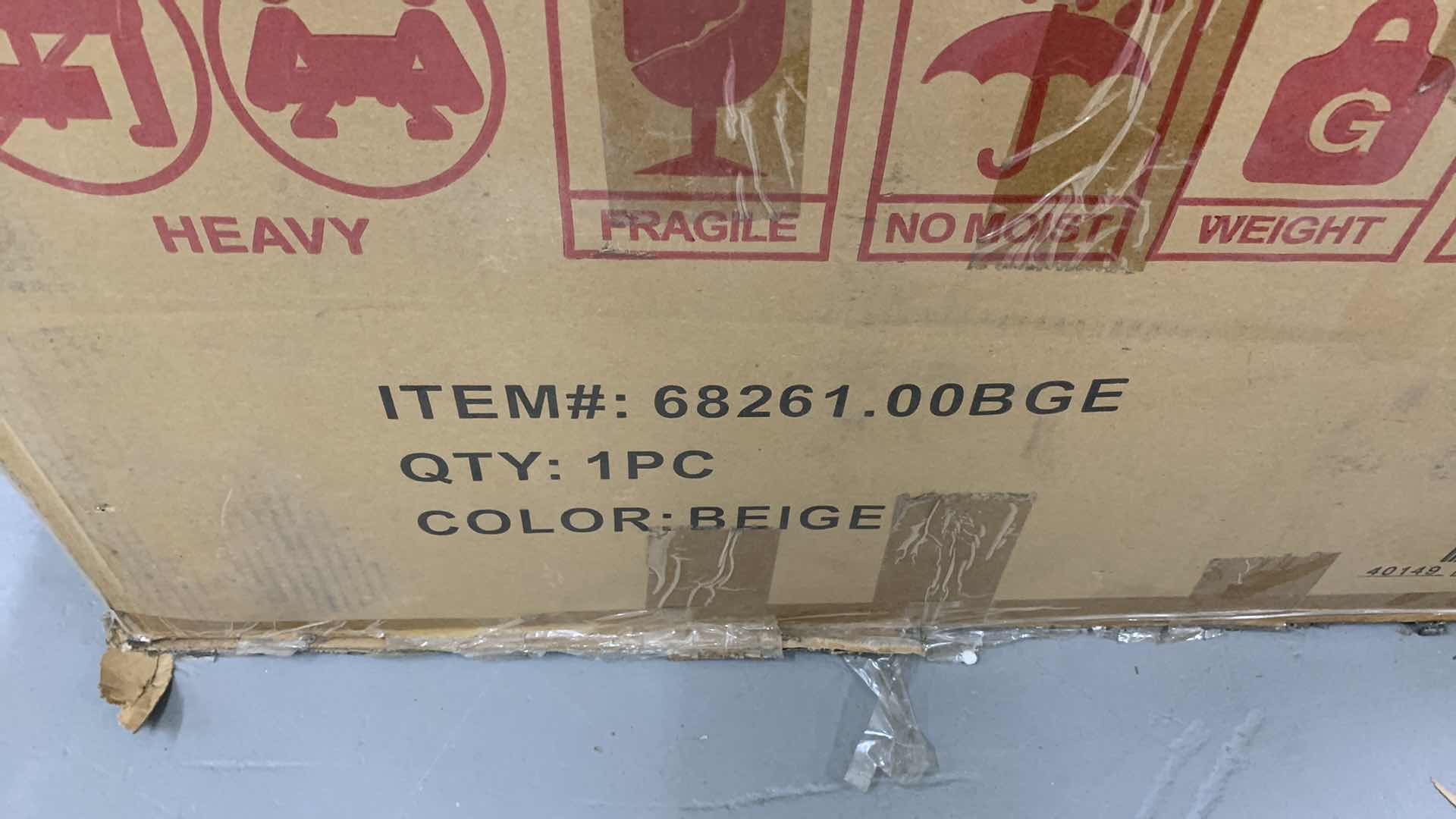 Photo 1 of BEIGE EURO LOUNGER SOFA MODEL 68261.00BGE