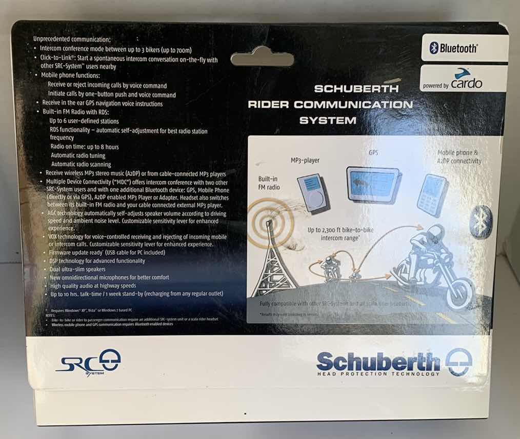 Photo 1 of SCHUBERTH RIDER COMMUNICATION SYSTEMS (2)