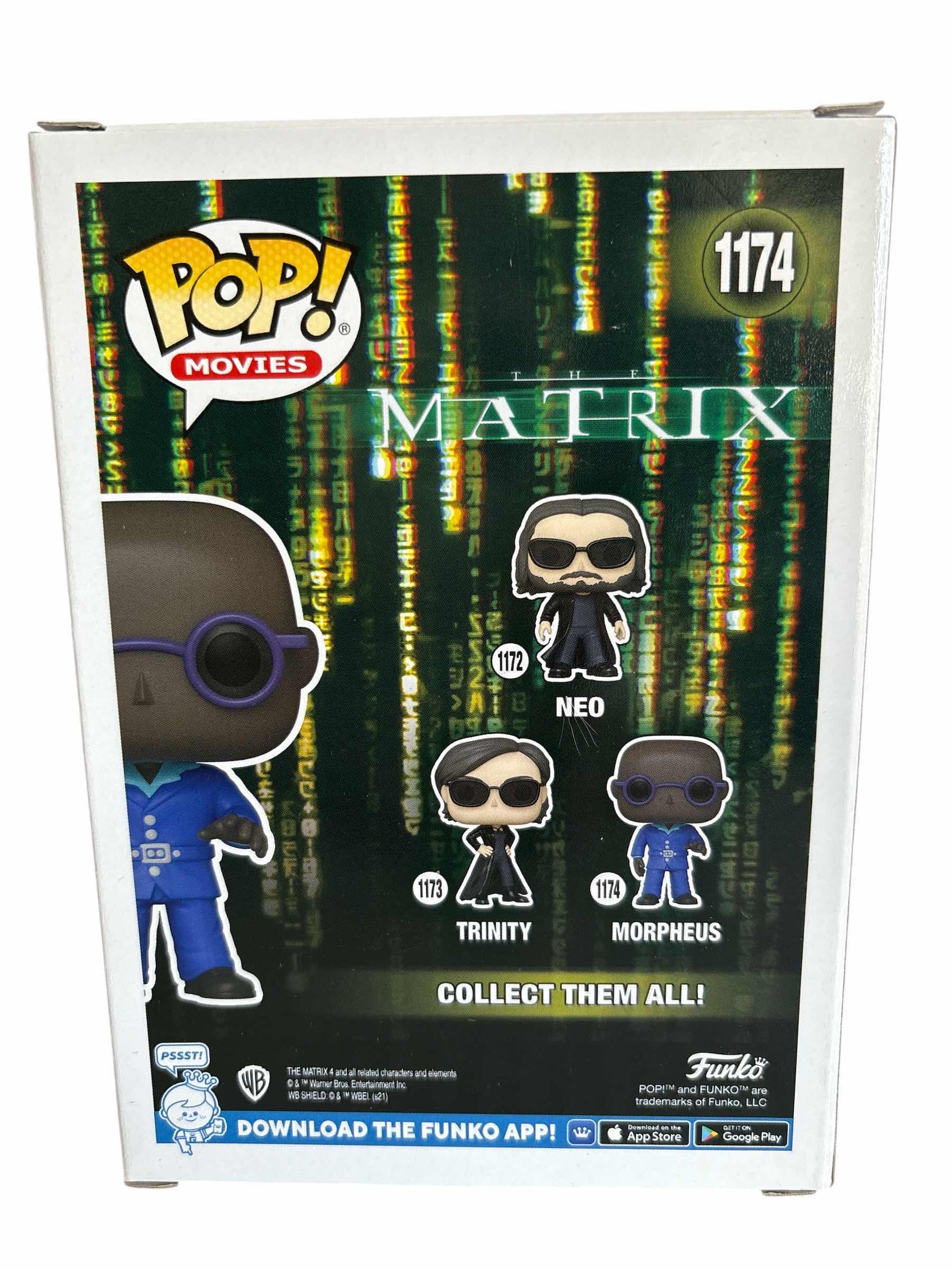 Photo 1 of NIB FUNKO POP MATRIX MORPHEUS
