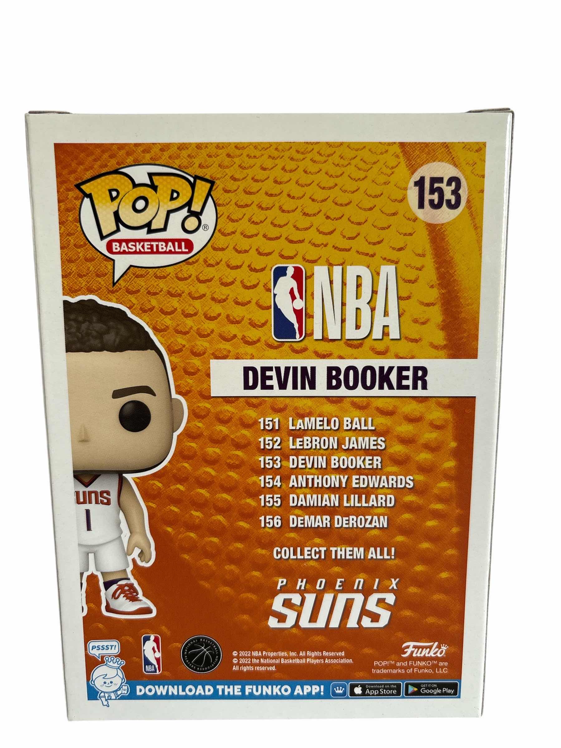 Photo 1 of 18 NIB FUNKO POP SUNS BASKETBALL DEVIN BOOKER