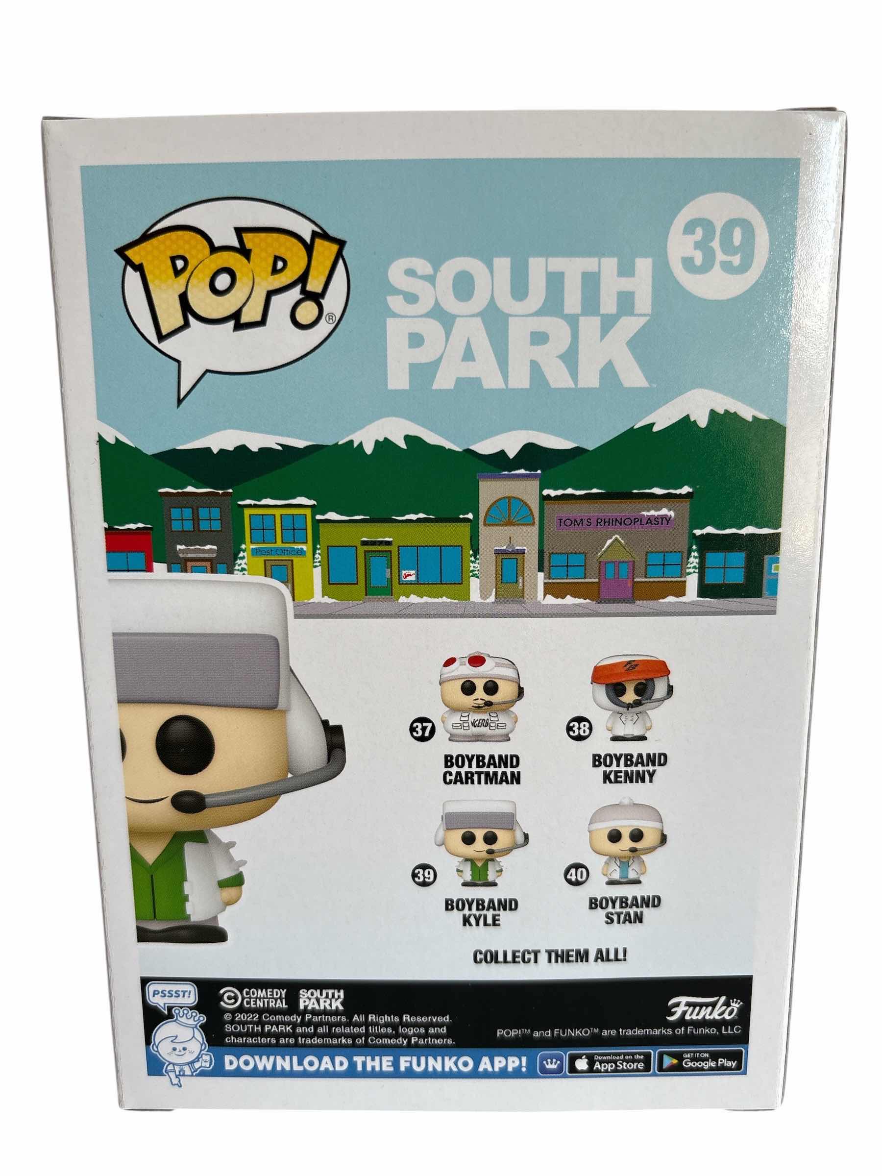 Photo 1 of NIB FUNKO POP SOUTH PARK BOYBAND KYLE