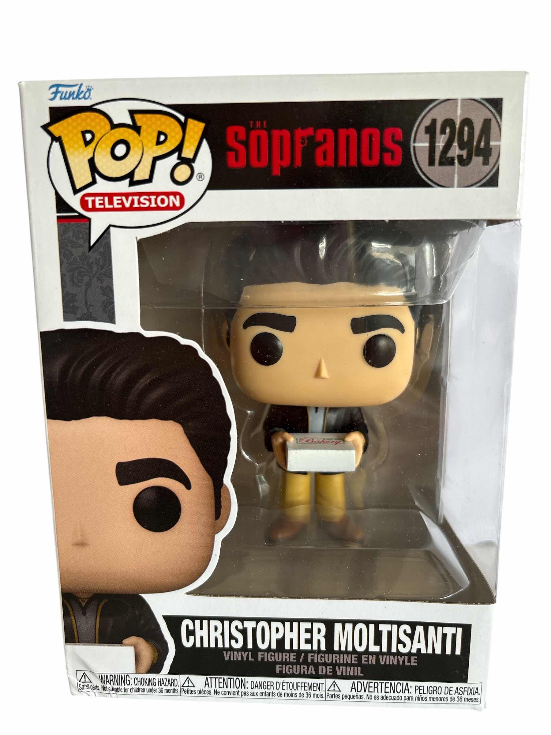 Photo 1 of NIB FUNKO POP THE SOPRANOS CHRISTOPHER MOLTISANTI