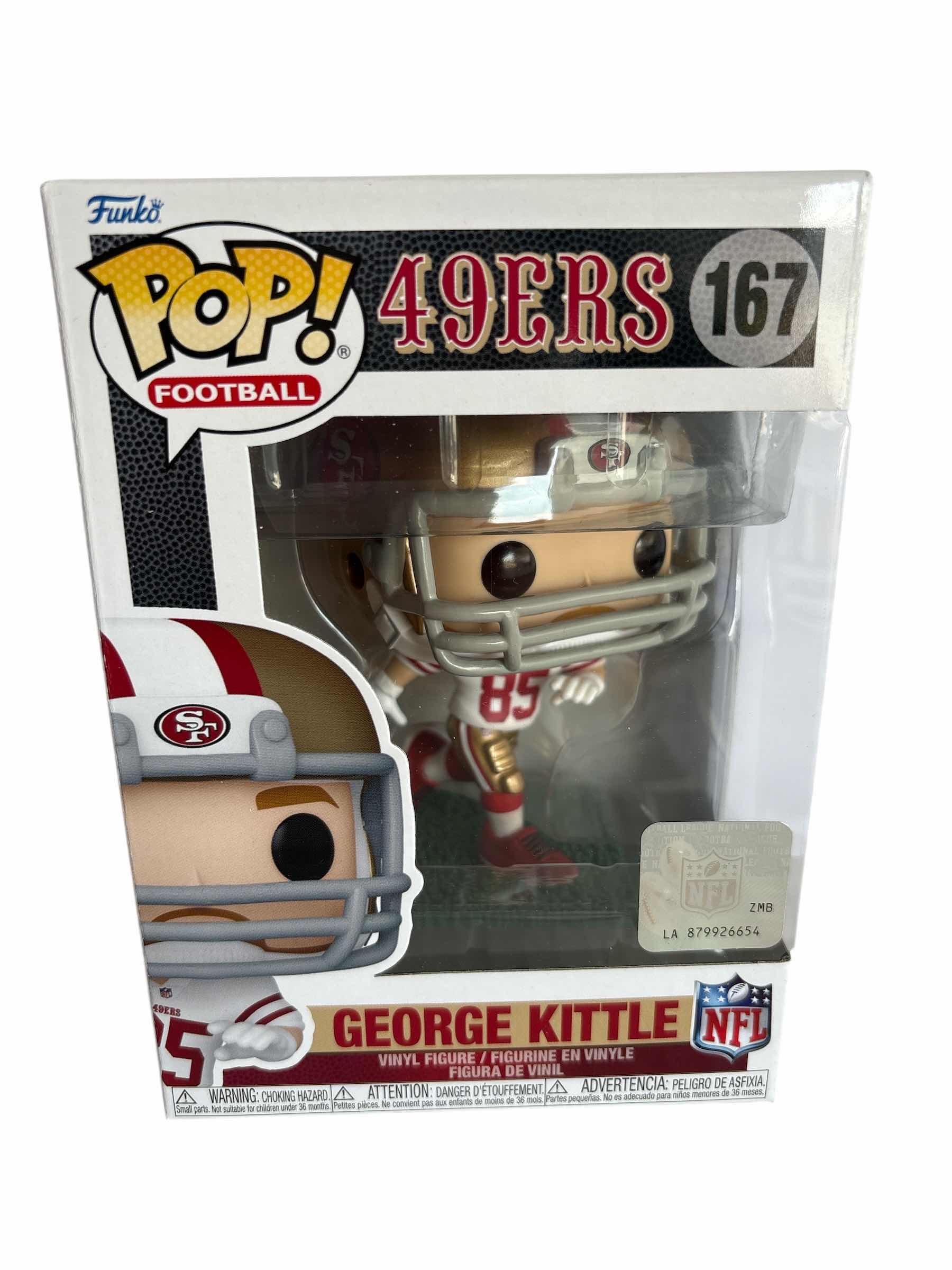Photo 1 of NIB FUNKO POP 49ERS GEORGE KITTLE