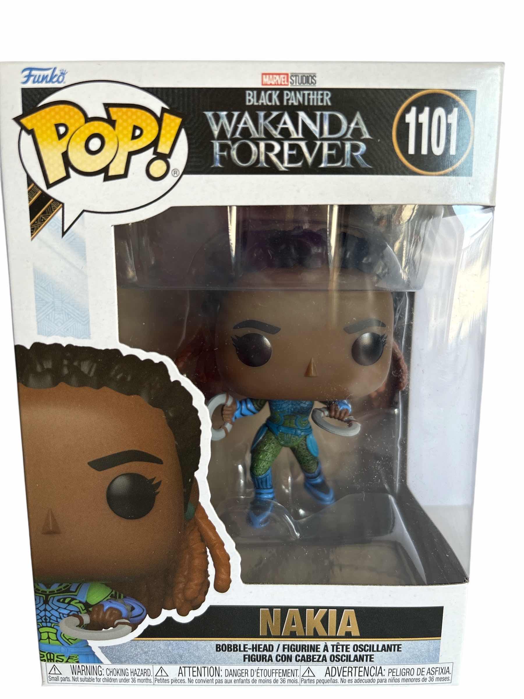 Photo 1 of NIB FUNKO POP BLACK PANTHER WAKANDA FOREVER NAKIA