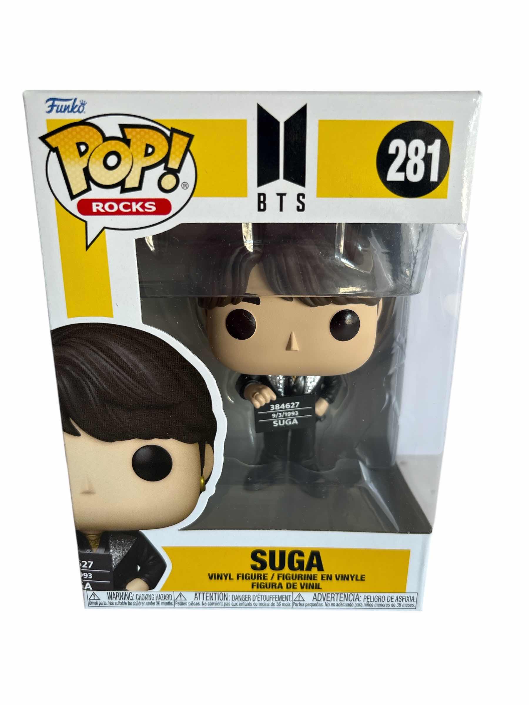 Photo 1 of NIB FUNKO POP BTS SUGA