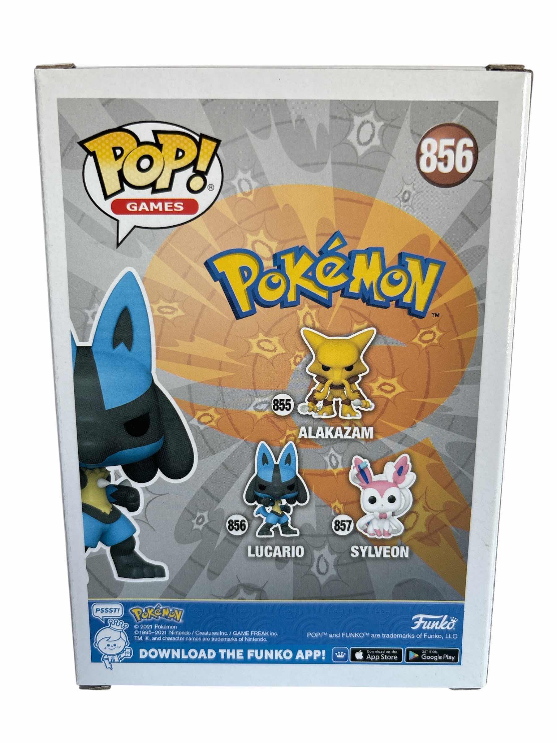 Photo 1 of NIB FUNKO POP POKÉMON LUCARIO