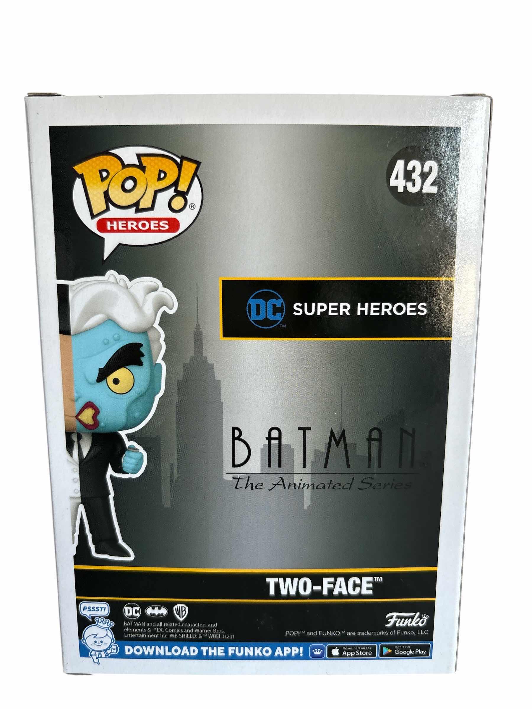 Photo 1 of NIB FUNKO POP BATMAN TWO-FACE