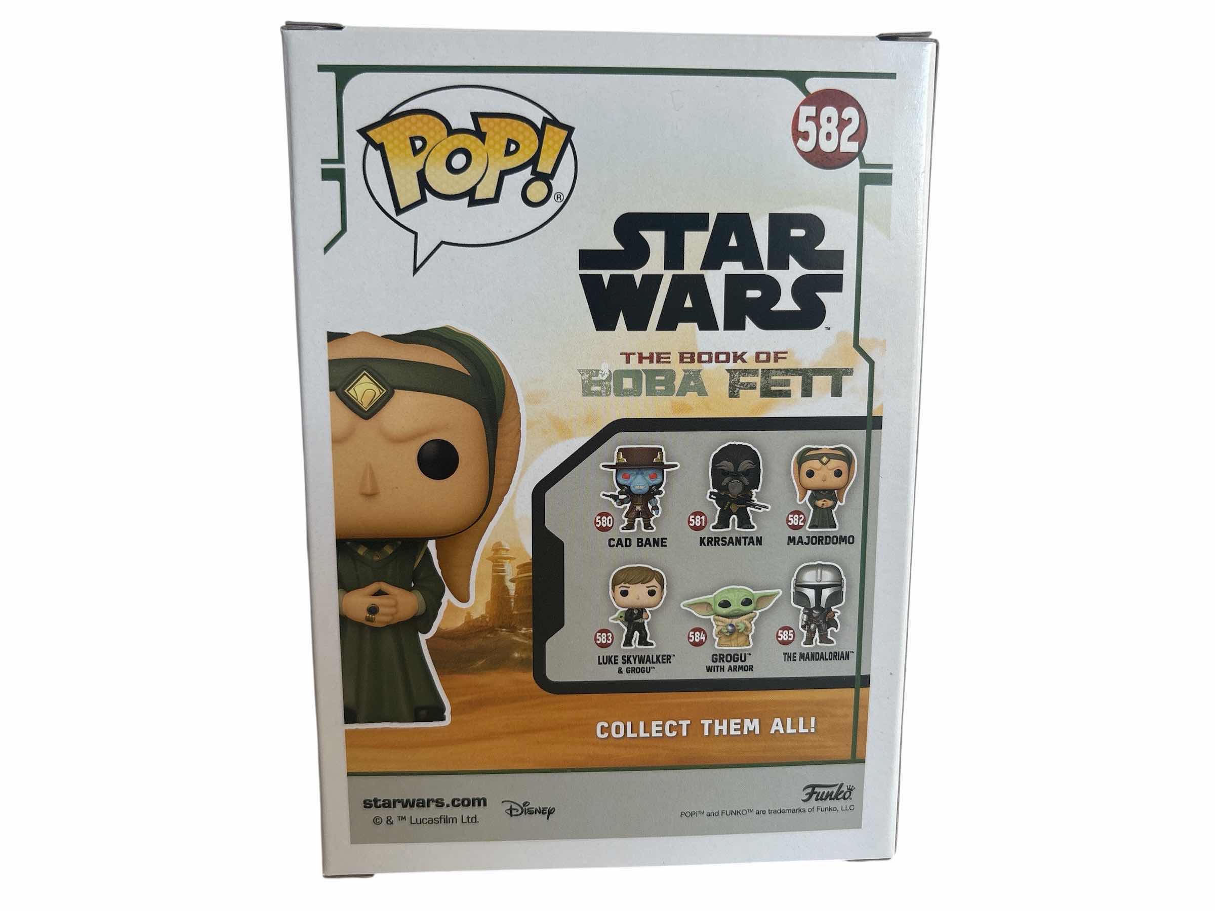 Photo 1 of NIB FUNKO POP STAR WARS MAJORDOMO
