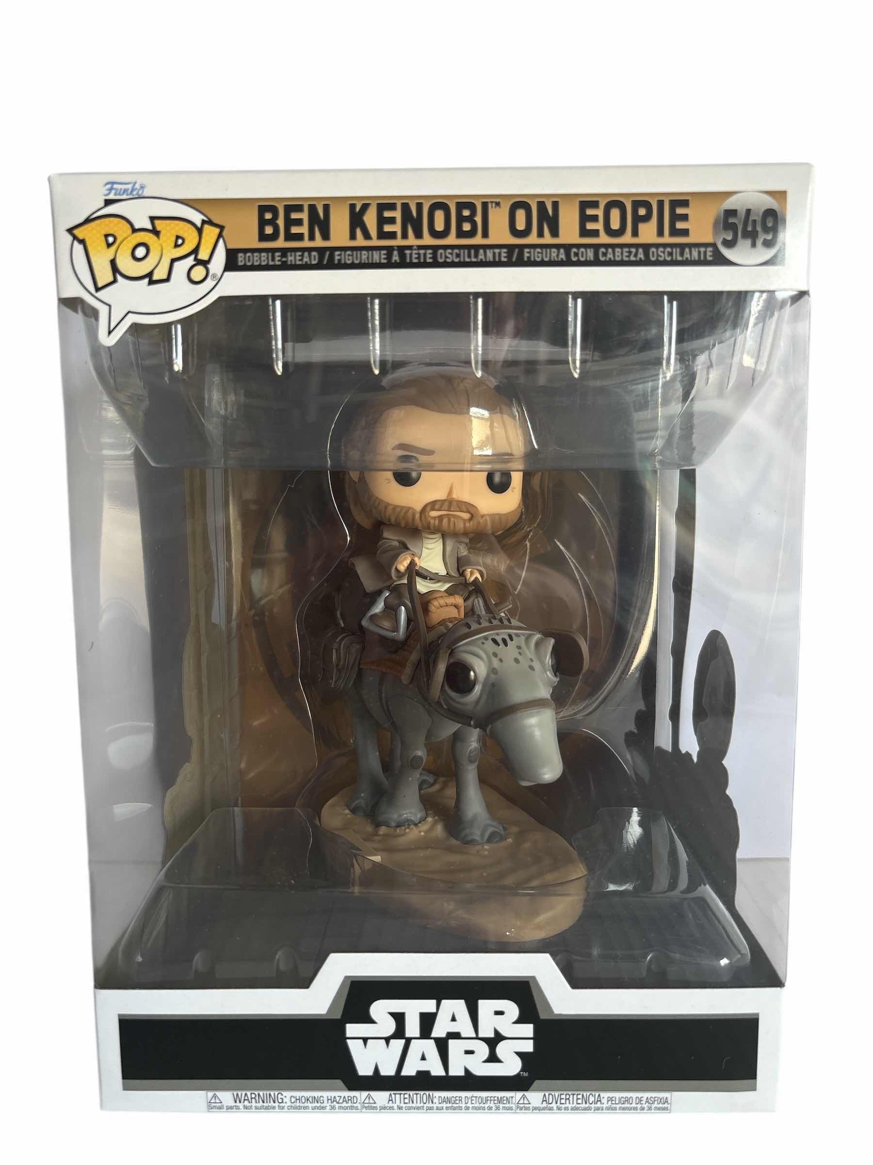 Photo 1 of NIB FUNKO POP BEN KENOBI ON EOPIE