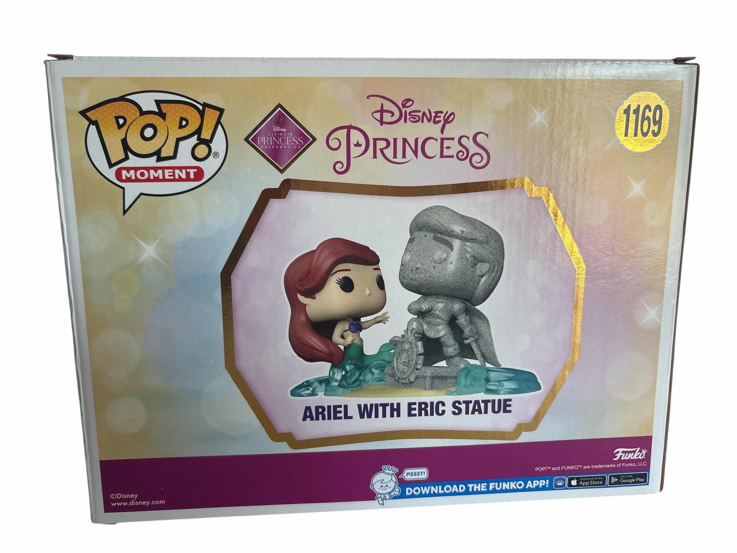 Photo 1 of FUNKO POP DISNEY PRINCESS ARIEL WITH ERIC STATUE