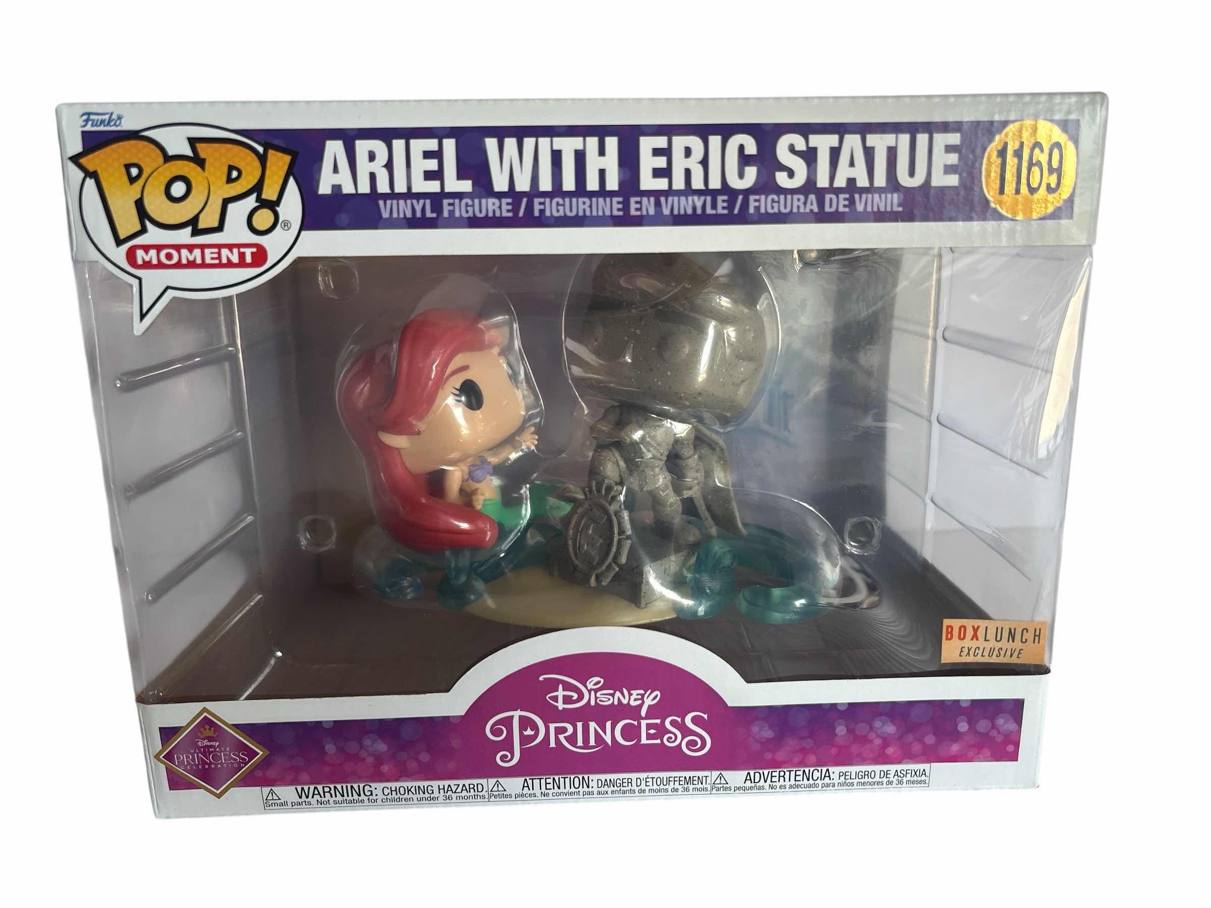 Photo 1 of FUNKO POP DISNEY PRINCESS ARIEL WITH ERIC STATUE