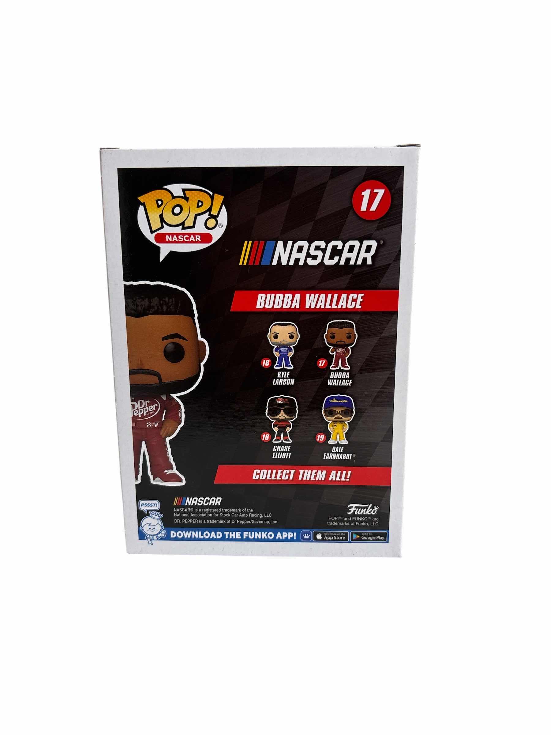 Photo 1 of NIB FUNKO POP BUBBA WALLACE NASCAR