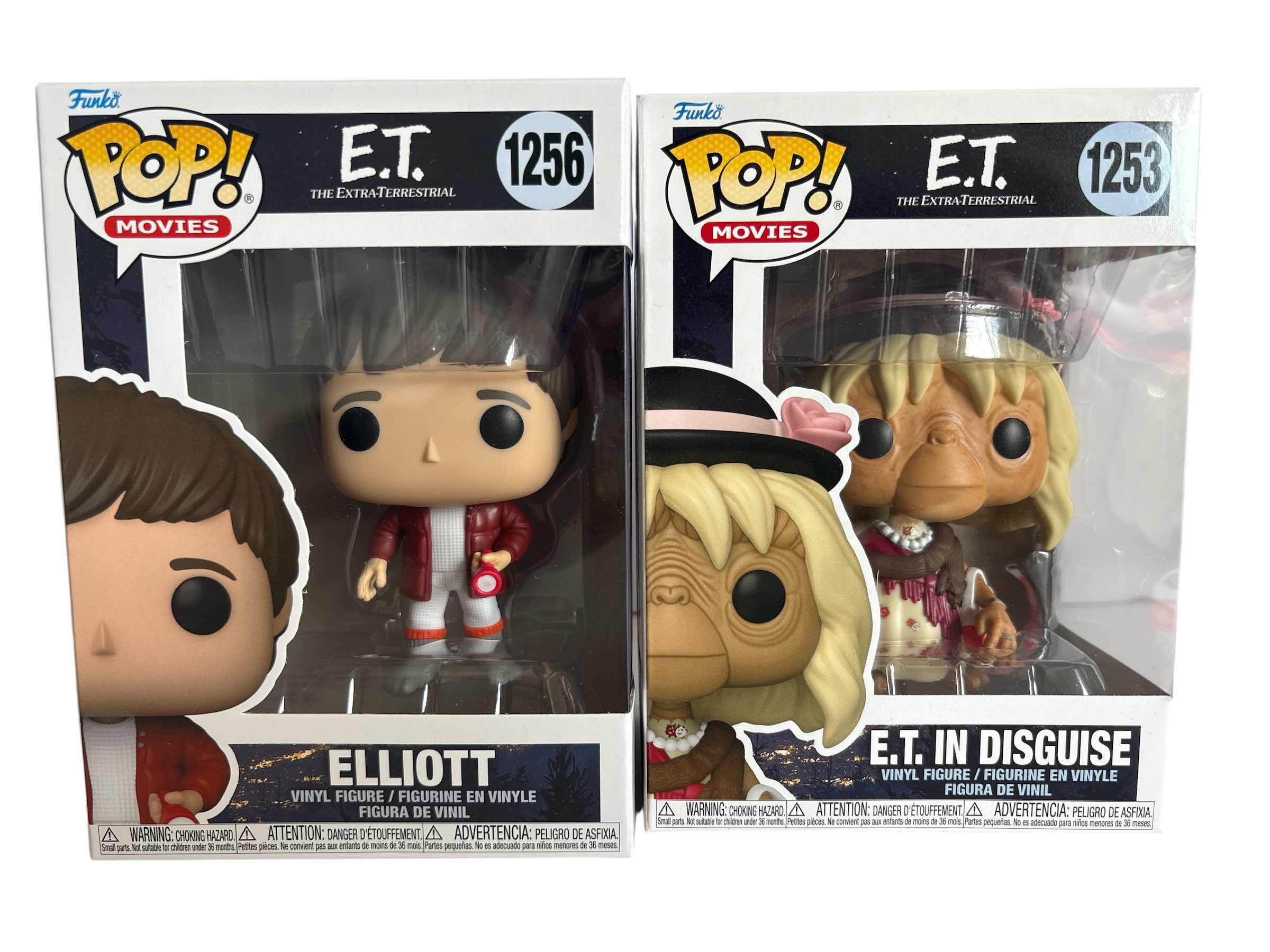 Photo 1 of (2)PCS NIB E.T ELLIOTT AND E.T. IN DISGUISE