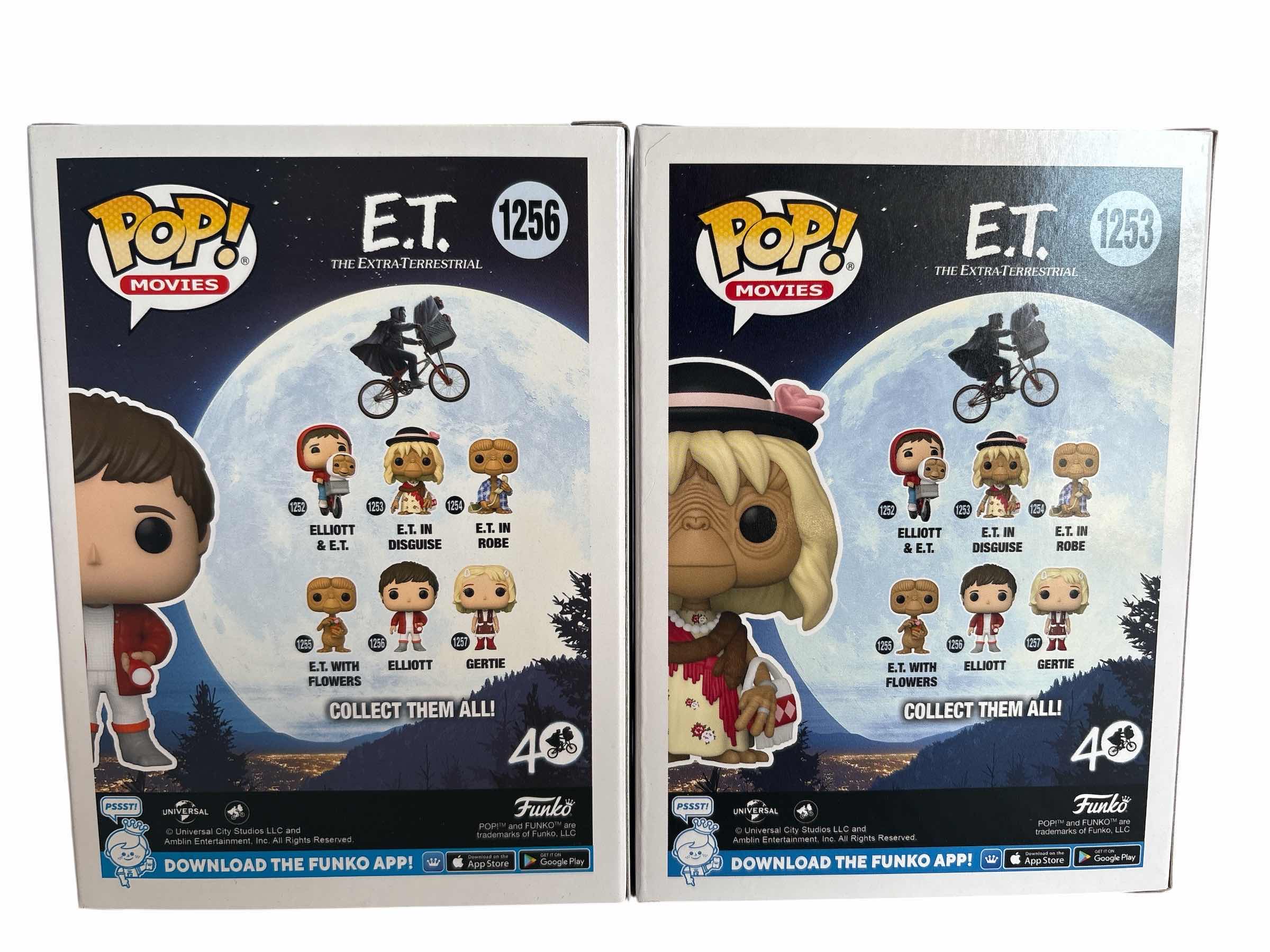 Photo 1 of (2)PCS NIB E.T ELLIOTT AND E.T. IN DISGUISE