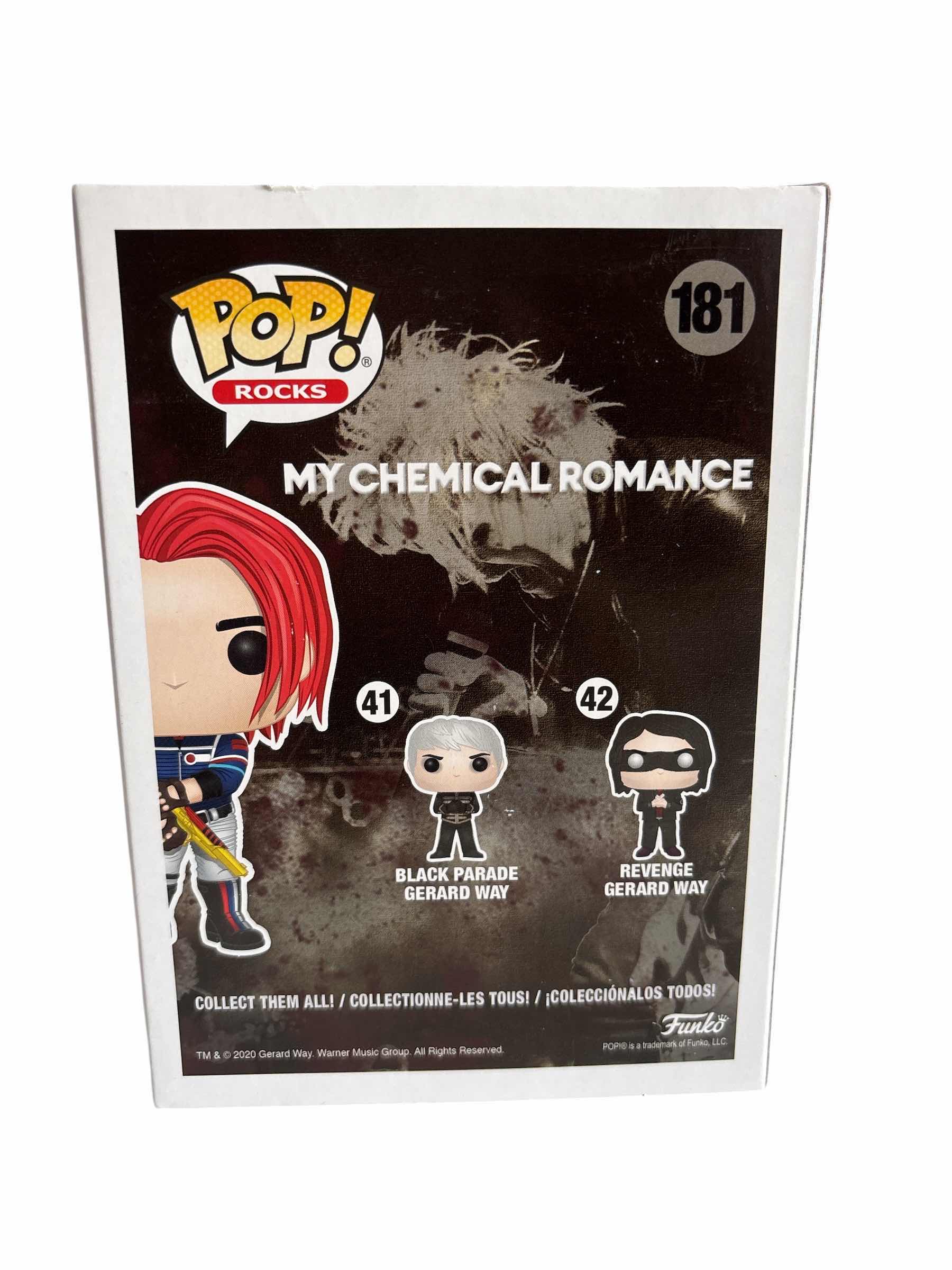 Photo 1 of NIB FUNKO POP DANGER DAYS GERARD WAY MY CHEMICAL ROMANCE