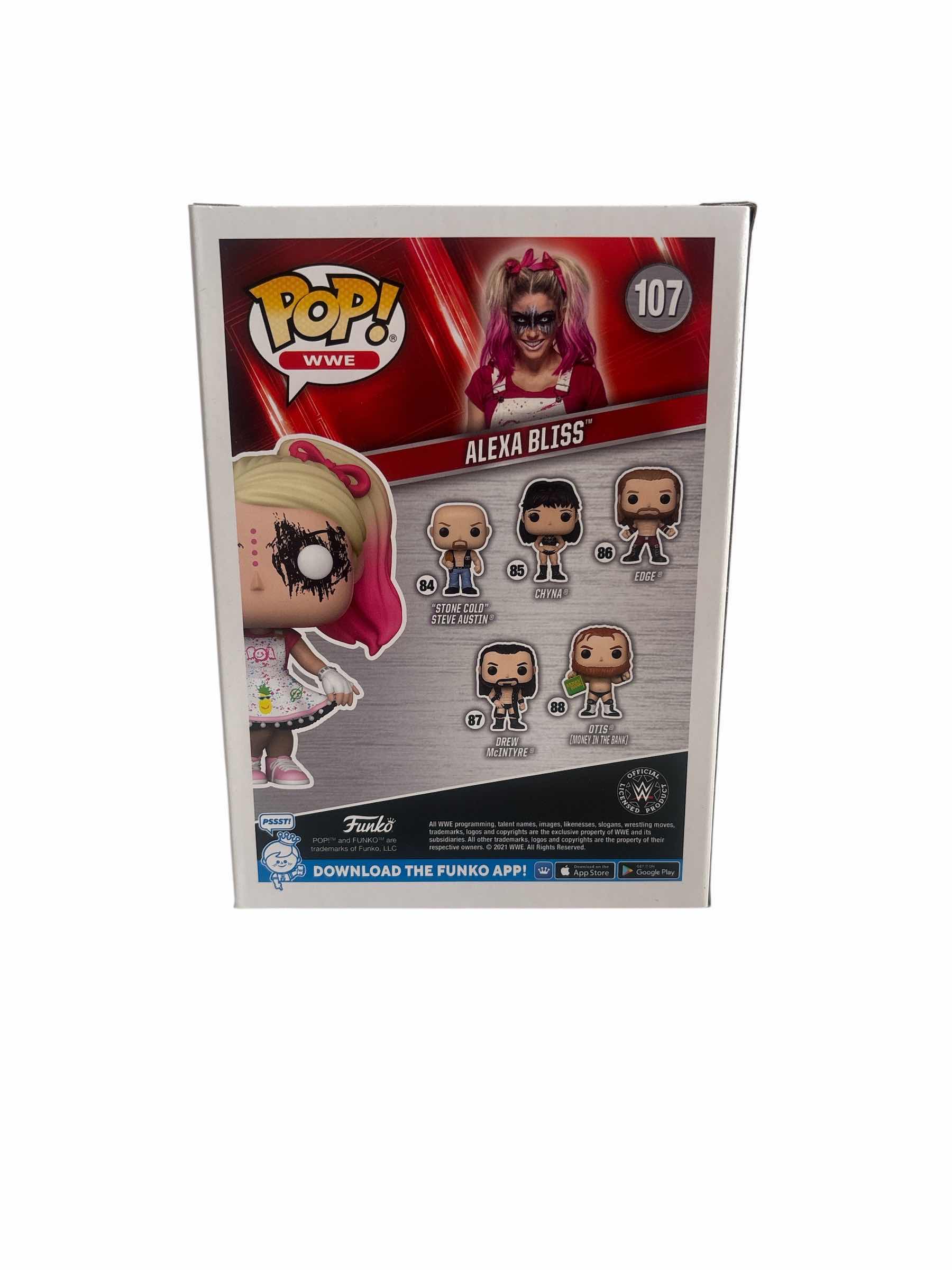 Photo 1 of NIB FUNKO POP ALEXA BLISS WWE